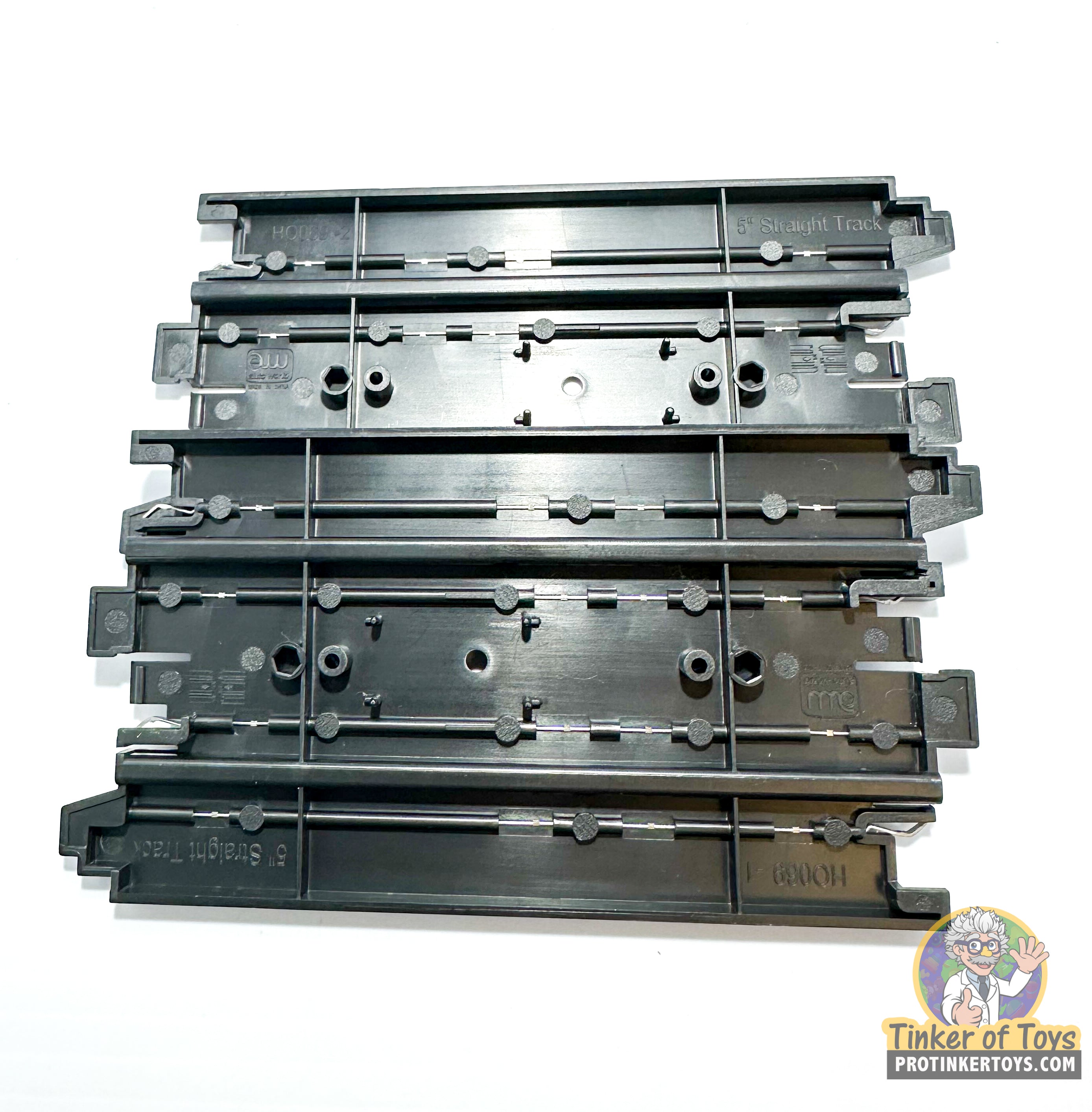 Auto World 5' Straight Track 2-Pack | H0069 - Expand Your Slot Car Racing!