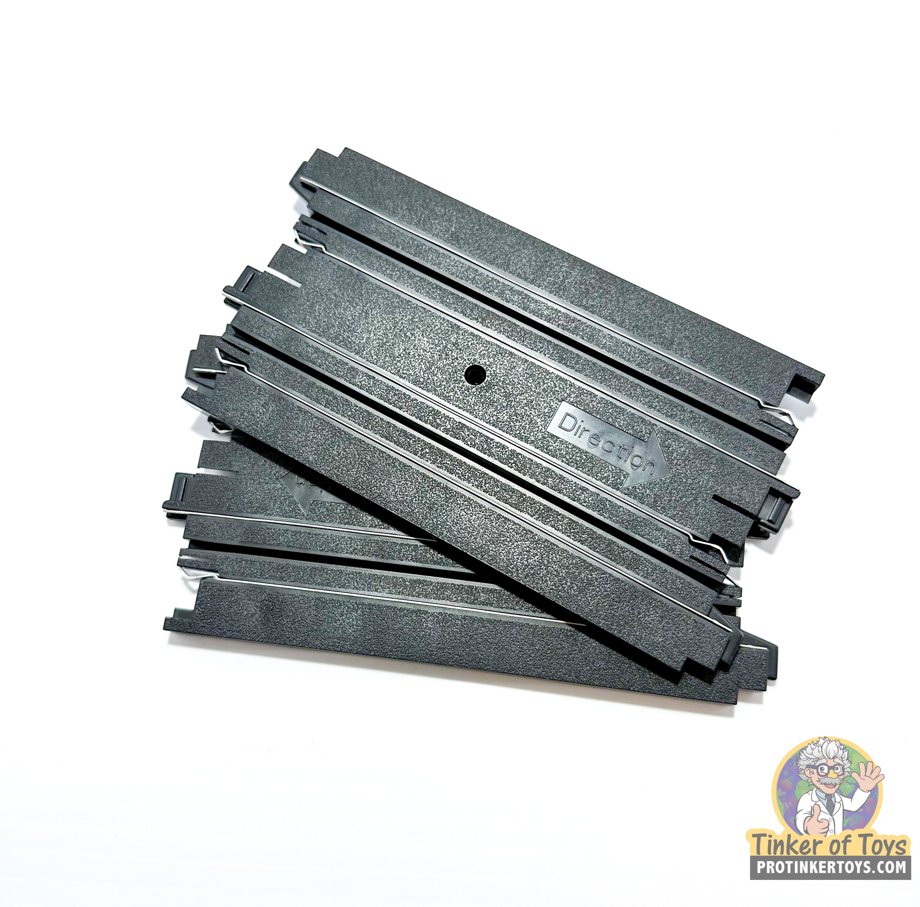Auto World 5' Straight Track 2-Pack | H0069 - Expand Your Slot Car Racing!