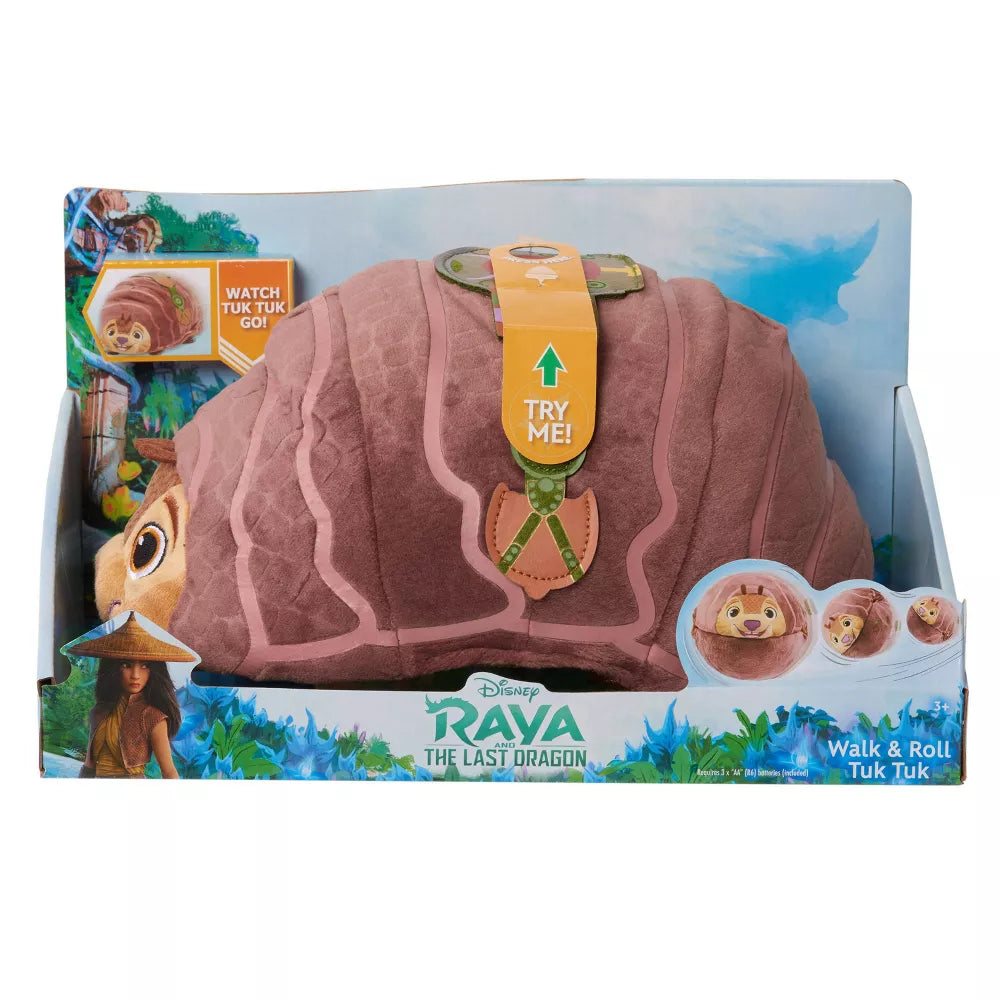 Disney Raya and the Last Dragon's Walking & Rolling Tuk Tuk Stuffed Toy - A Must-Have for Fans!
