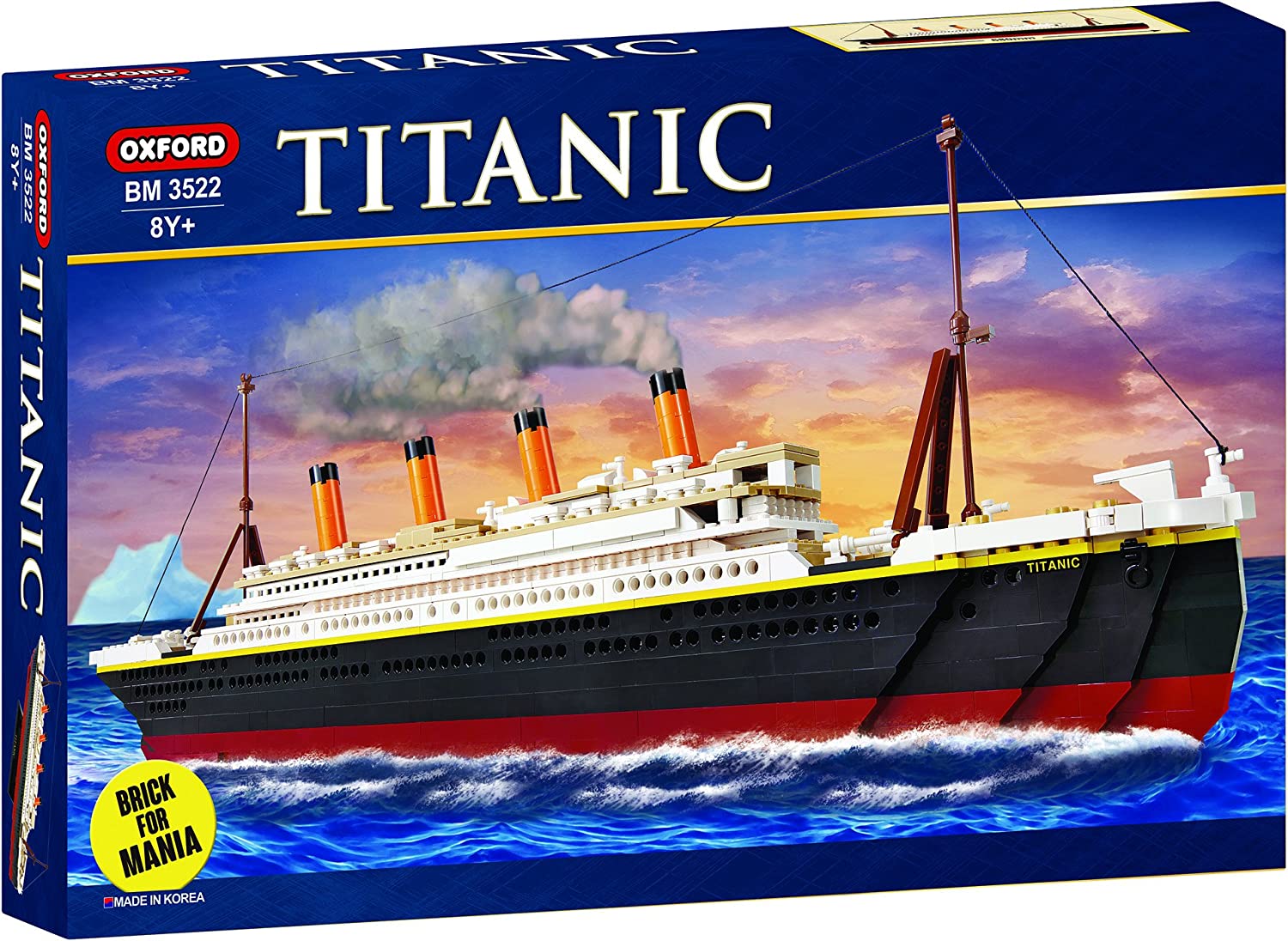 Exclusive Titanic Building Block Kit Special Edition | OXF3522 | Oxford