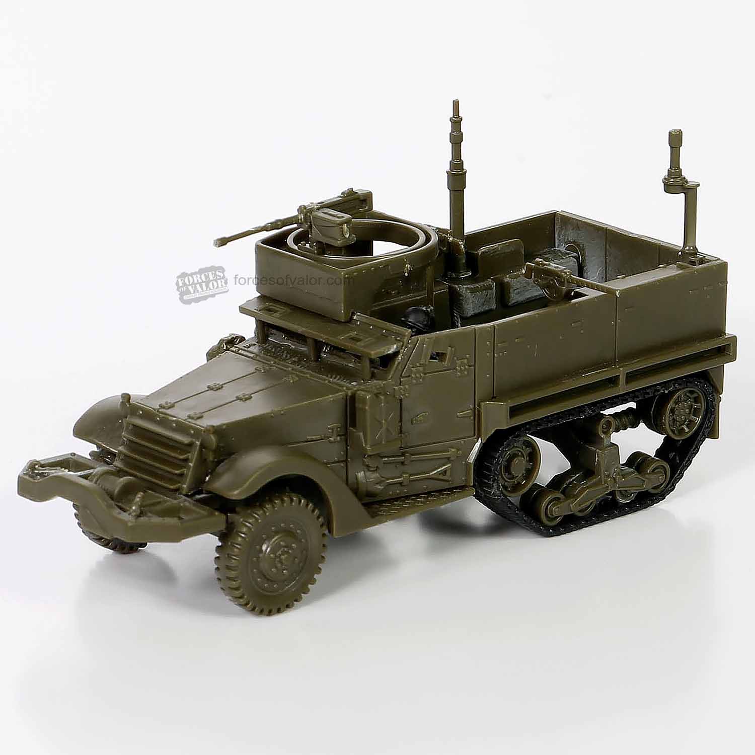 Don't Miss! Waltersons 1:72 Scale U.S. M3A1 Half-Track Kit 873007A
