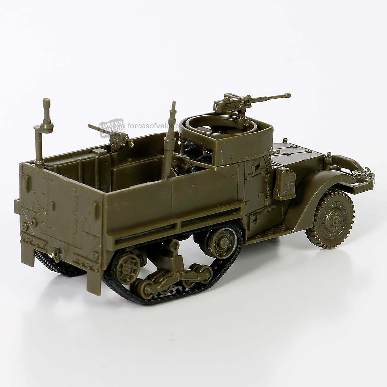 Don't Miss! Waltersons 1:72 Scale U.S. M3A1 Half-Track Kit 873007A