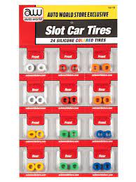Auto World's Stunning Colored Silicone Replacement Tires Super III (SCM162)