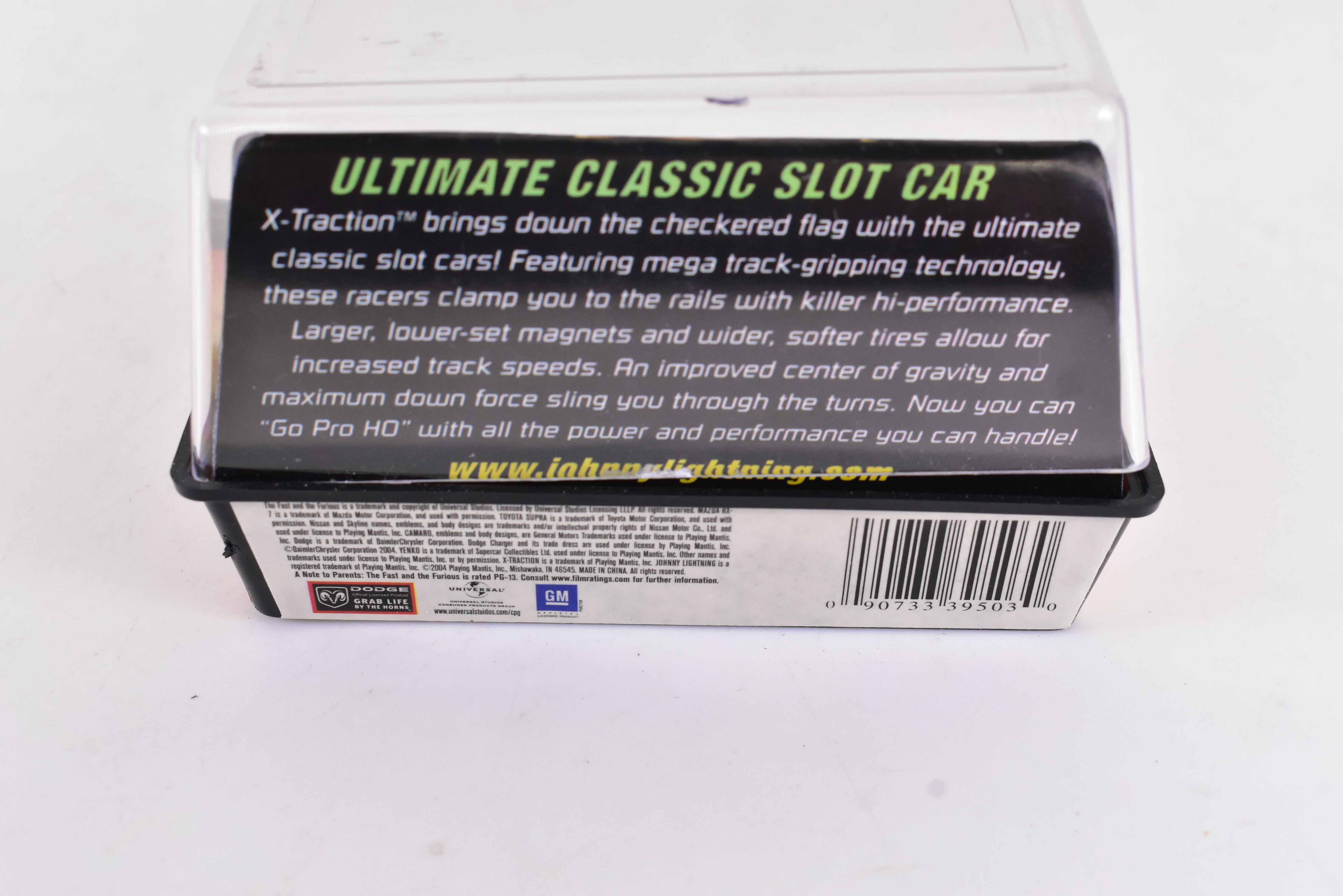 Auto World's Stunning Green Dodge Charger Xtraction Chassis HO Scale Racer 503-7