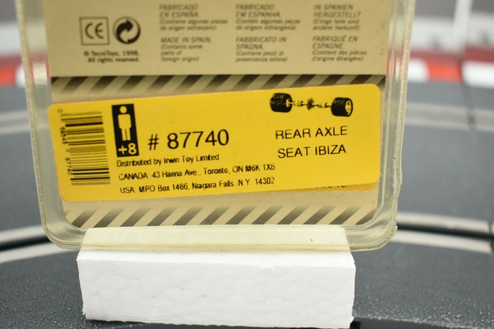 SCX 87740 Ibiza Rear Axle and Rear Axle Seat - Must - Have 1/32 Accessory!
