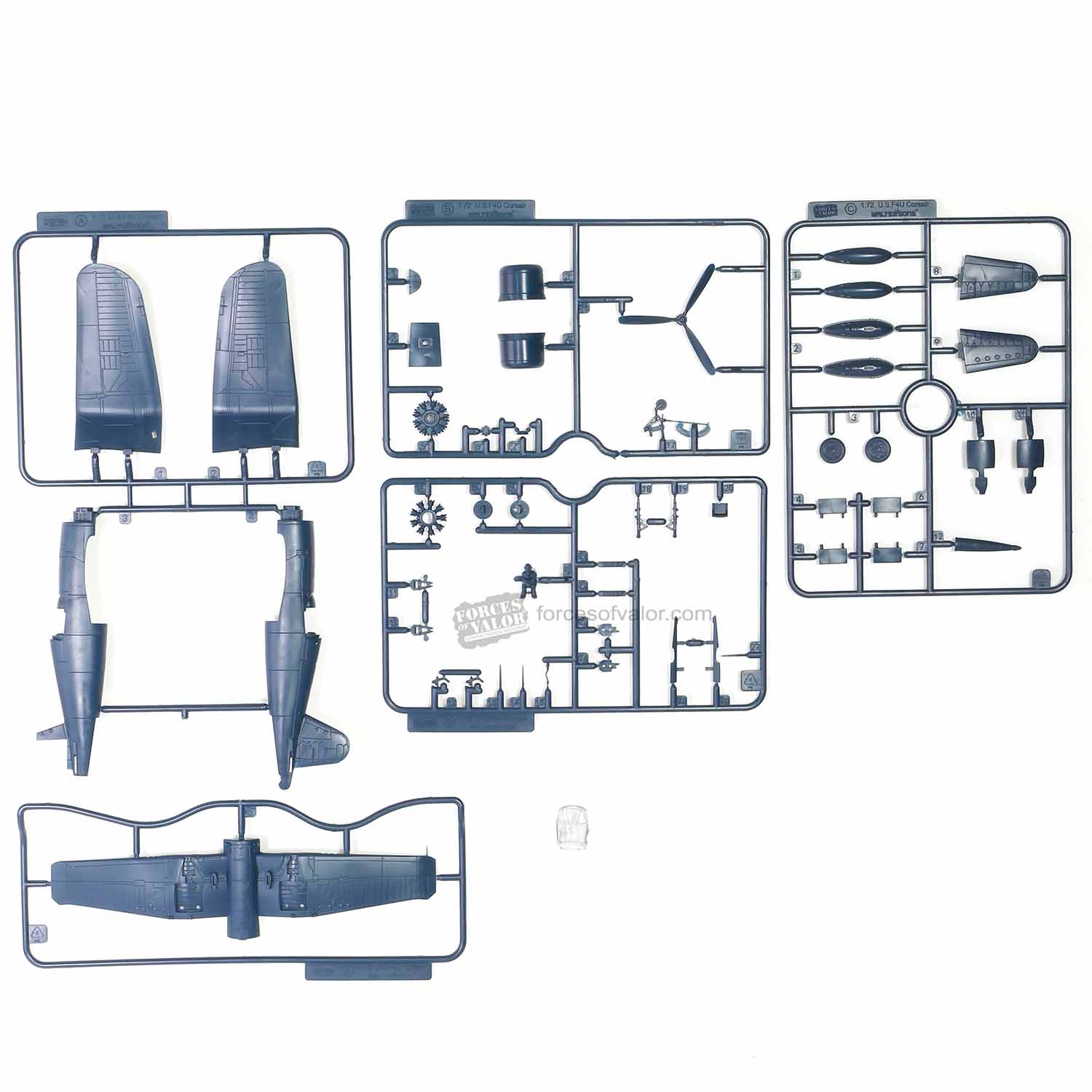 Get Your Hands on the U.S. F4U-1D Corsair Okinawa May 1945 1:72 Model Kit by Waltersons - 873011A!