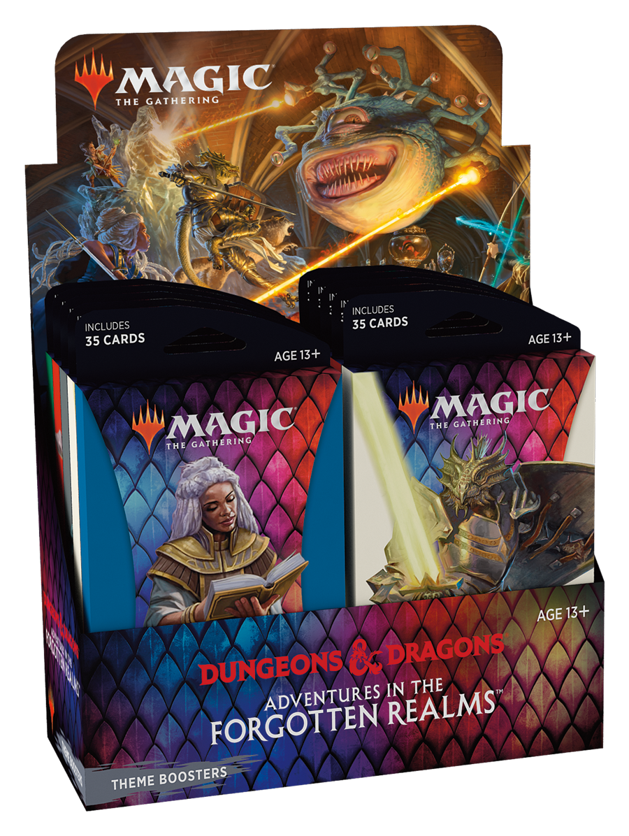Theme Booster | Adventures in the Forgotten Realms: Magic The Gathering - Unleash the Ultimate Crossover!