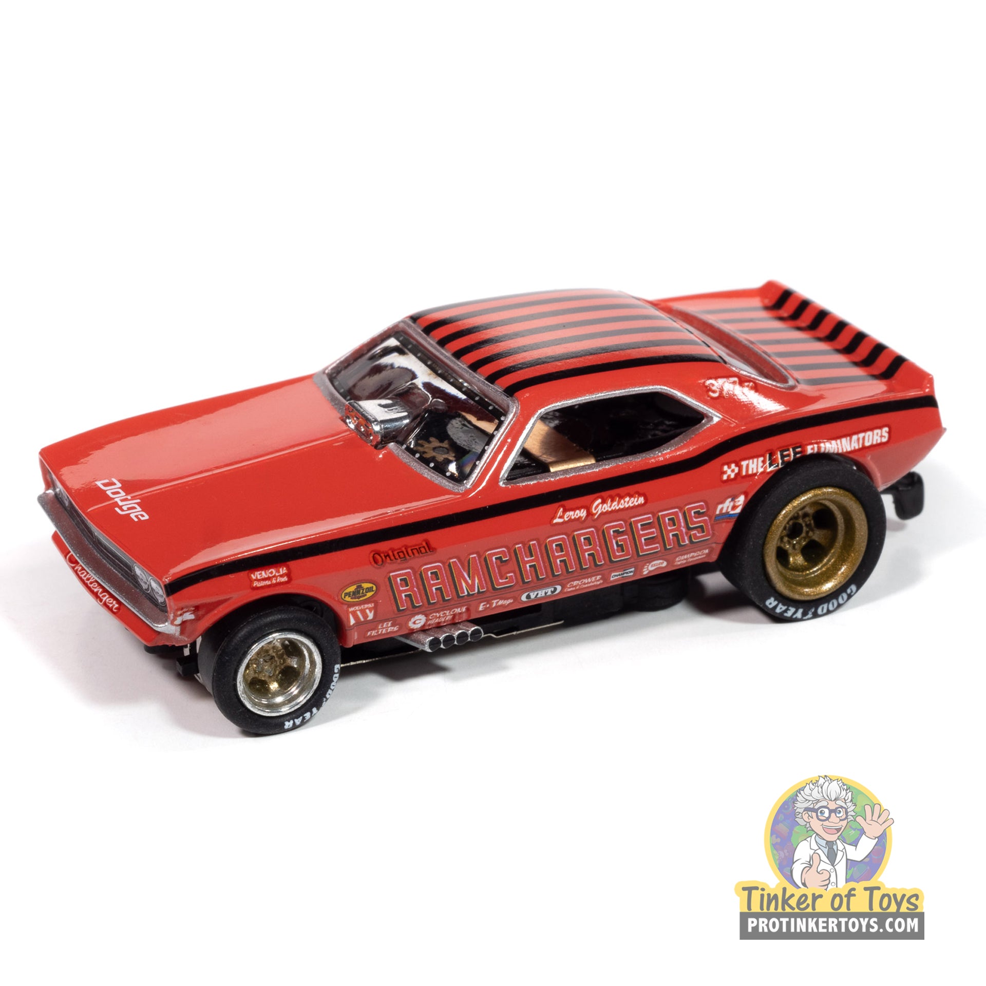 Stunning Red 4Gear 1970 Dodge Challenger Ramcharger by Auto World - SC413