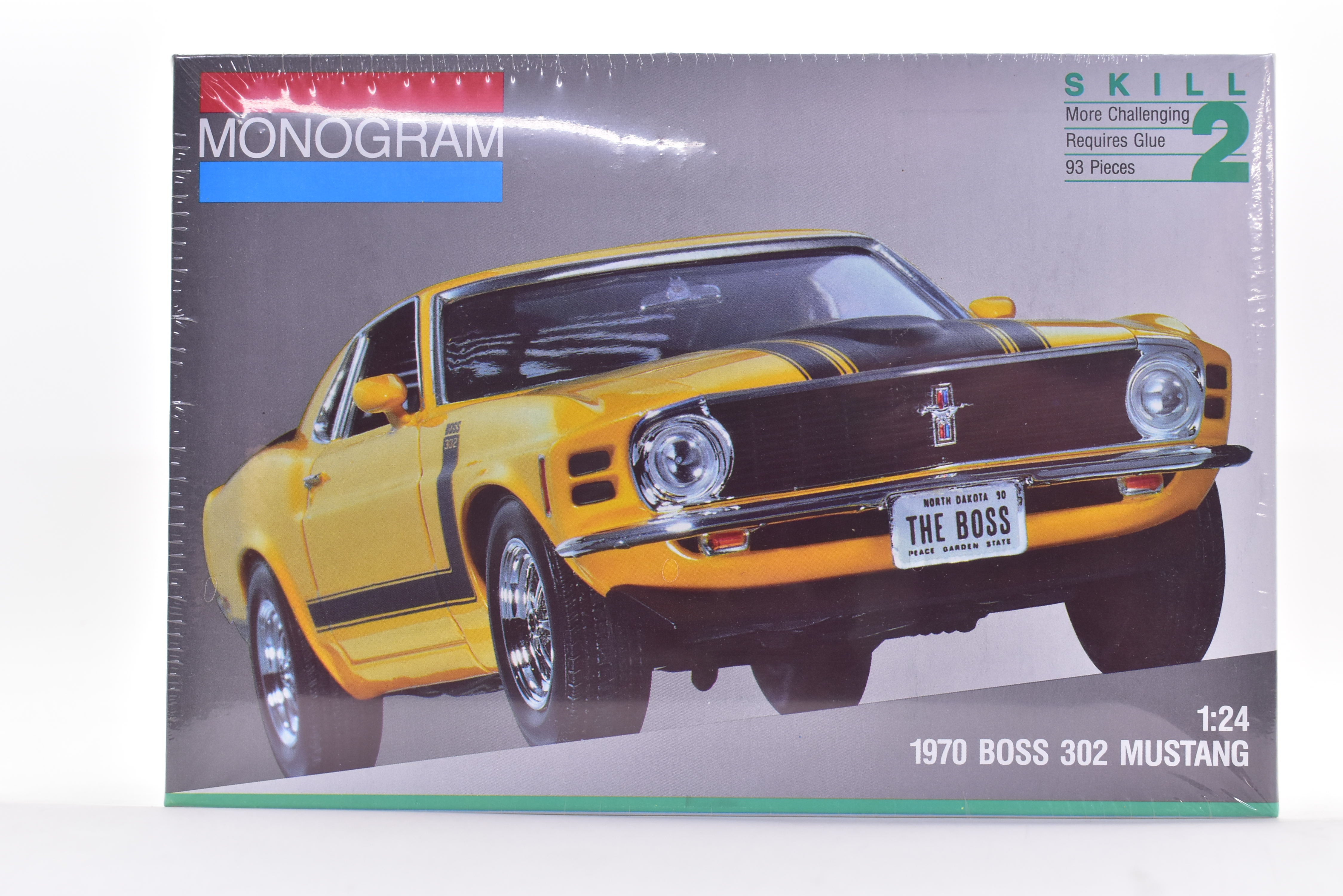 1970 Boss 302 Mustang 1:24 Scale Model by Monogram - A Collector's Dream!