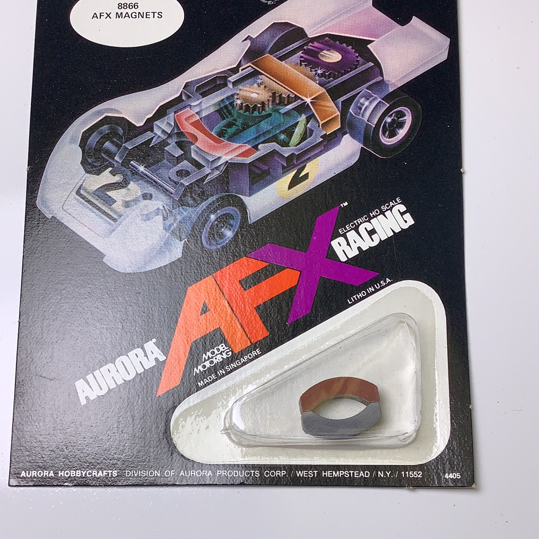 AFX Red/Black Magnets - 8866 | Must-Have for Aurora/AFX/Tomy Enthusiasts!