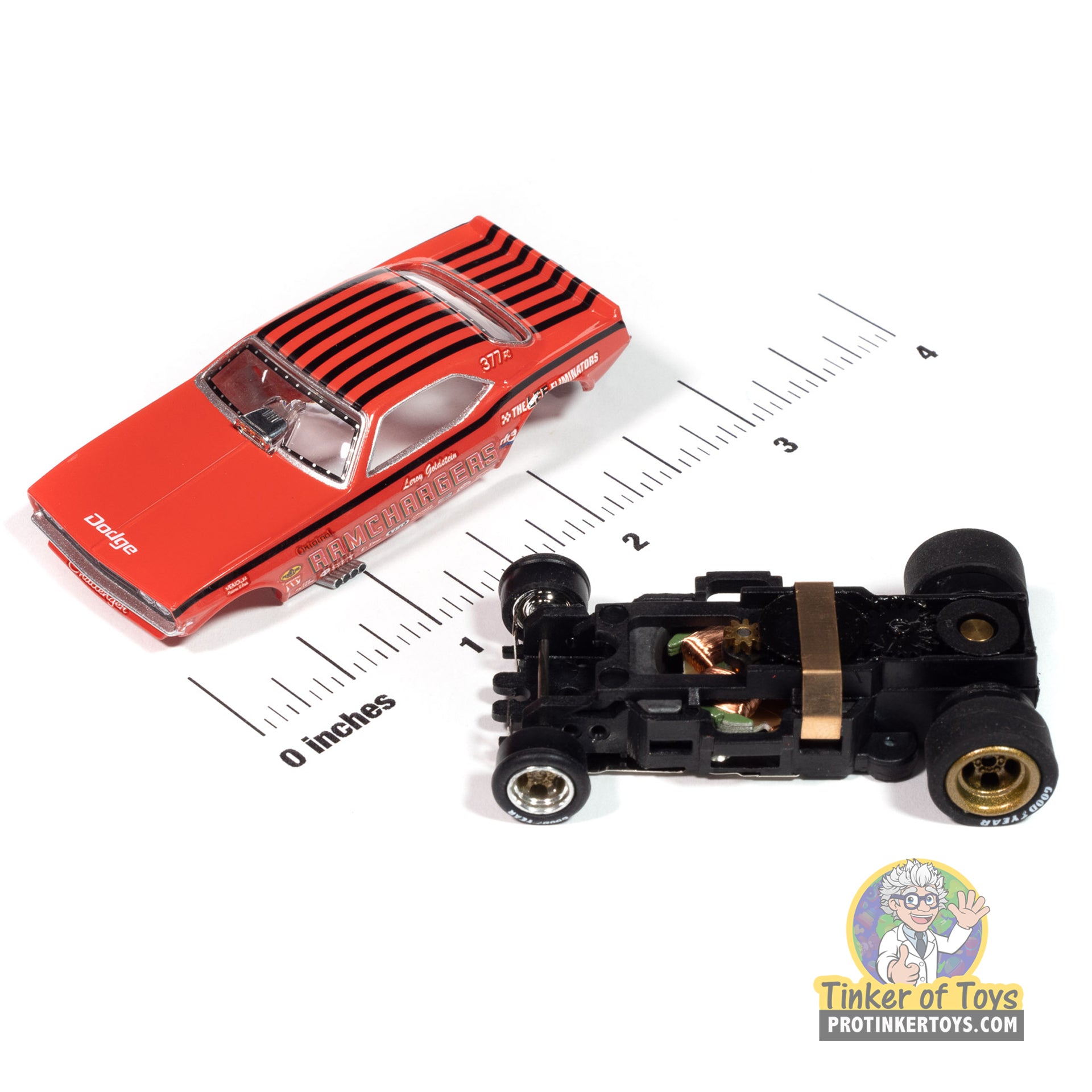 Stunning Red 4Gear 1970 Dodge Challenger Ramcharger by Auto World - SC413