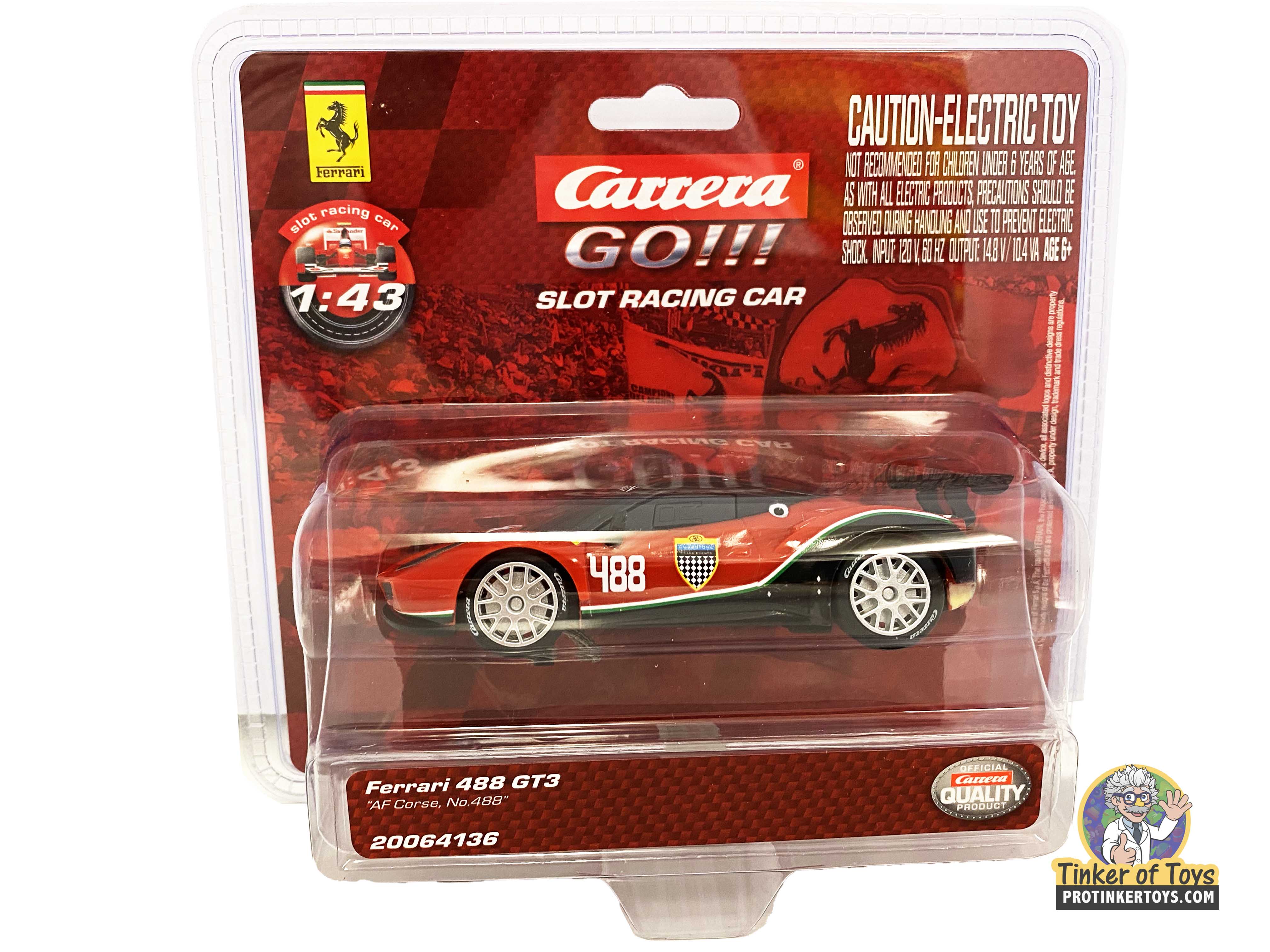 Ferrari 488 GT3 AF Corse No.488 - Carrera Go Slot Car