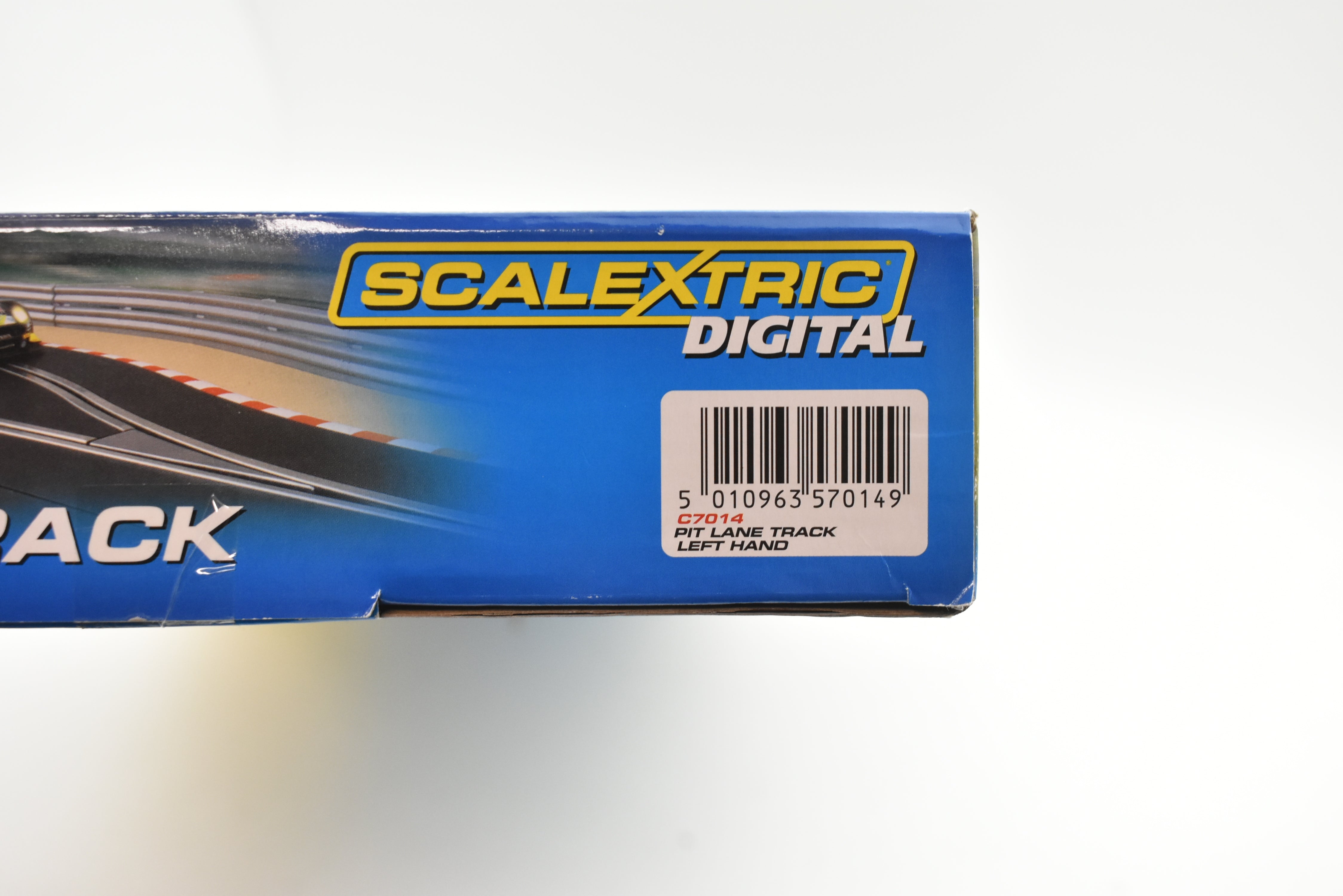 Scalextric Pit Lane Track (Left Hand) with Sensor - C7014: Transform Your Digital Layout!