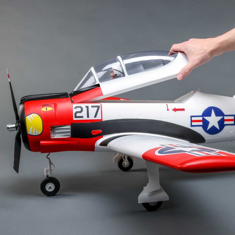 E-flite T-28 Trojan 1.2m BNF Basic with Smart: The Ultimate RC Warbird!