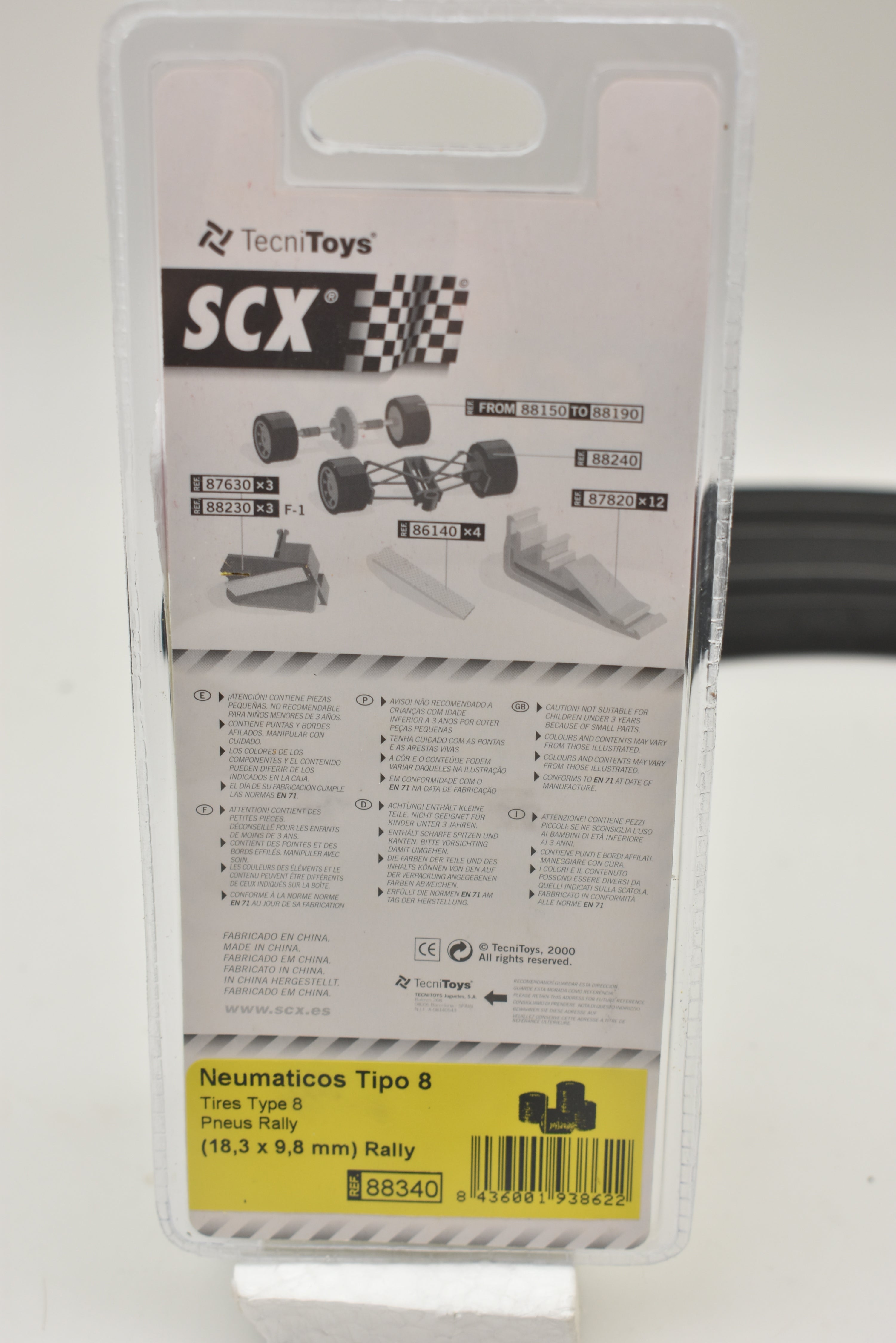 Get Your Edge with SCX Type 8 Rally 4 Tires (18.3MM)!
