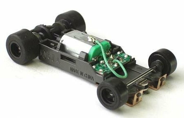 AFX Mega-G+ Long Rolling Chassis: The Ultimate HO Slot Car Upgrade | 21023 | AFX/Racemasters