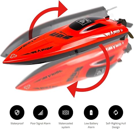IMEX-RC UDI14055 2.4Ghz High-Speed RC Racing Boat - 30KM/H Thrills!