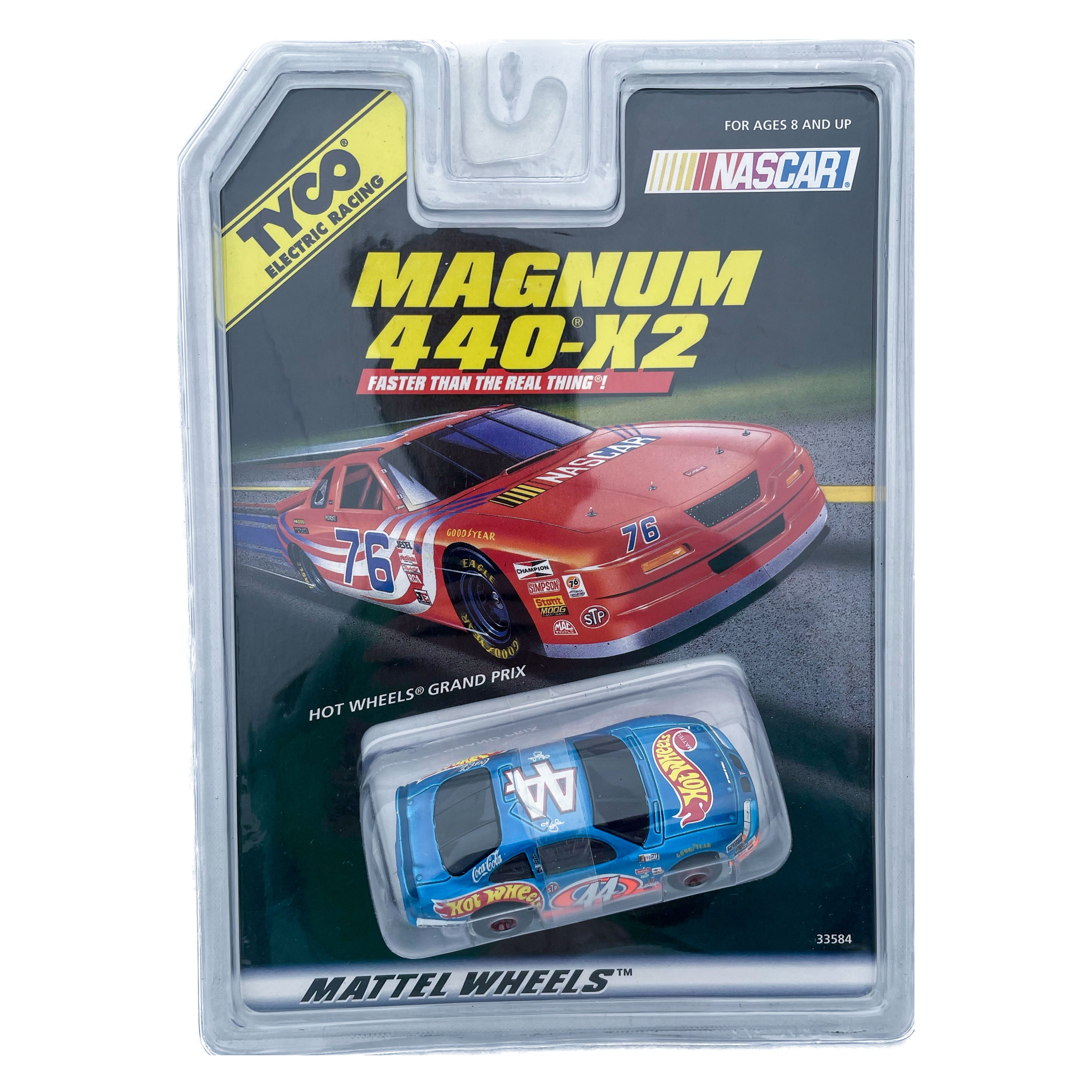 Kyle Petty Pontiac Hot Wheels NASCAR #44 by Tyco - A Must - Have for Slot Car Enthusiasts