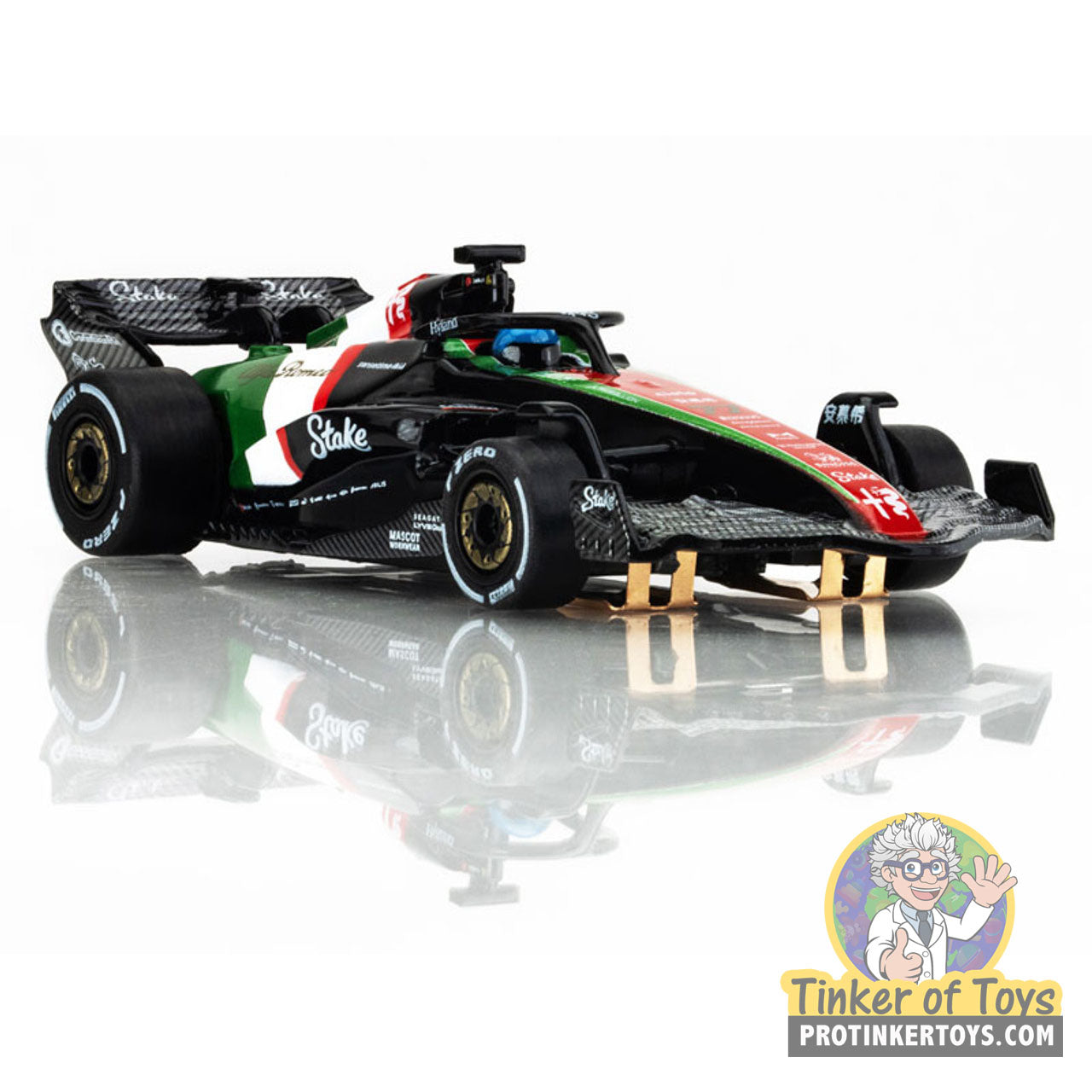 AFX Exclusive: 2023 Alfa Romeo F1 Monza #77 - Valtteri Bottas Mega G+ HO Slot Car