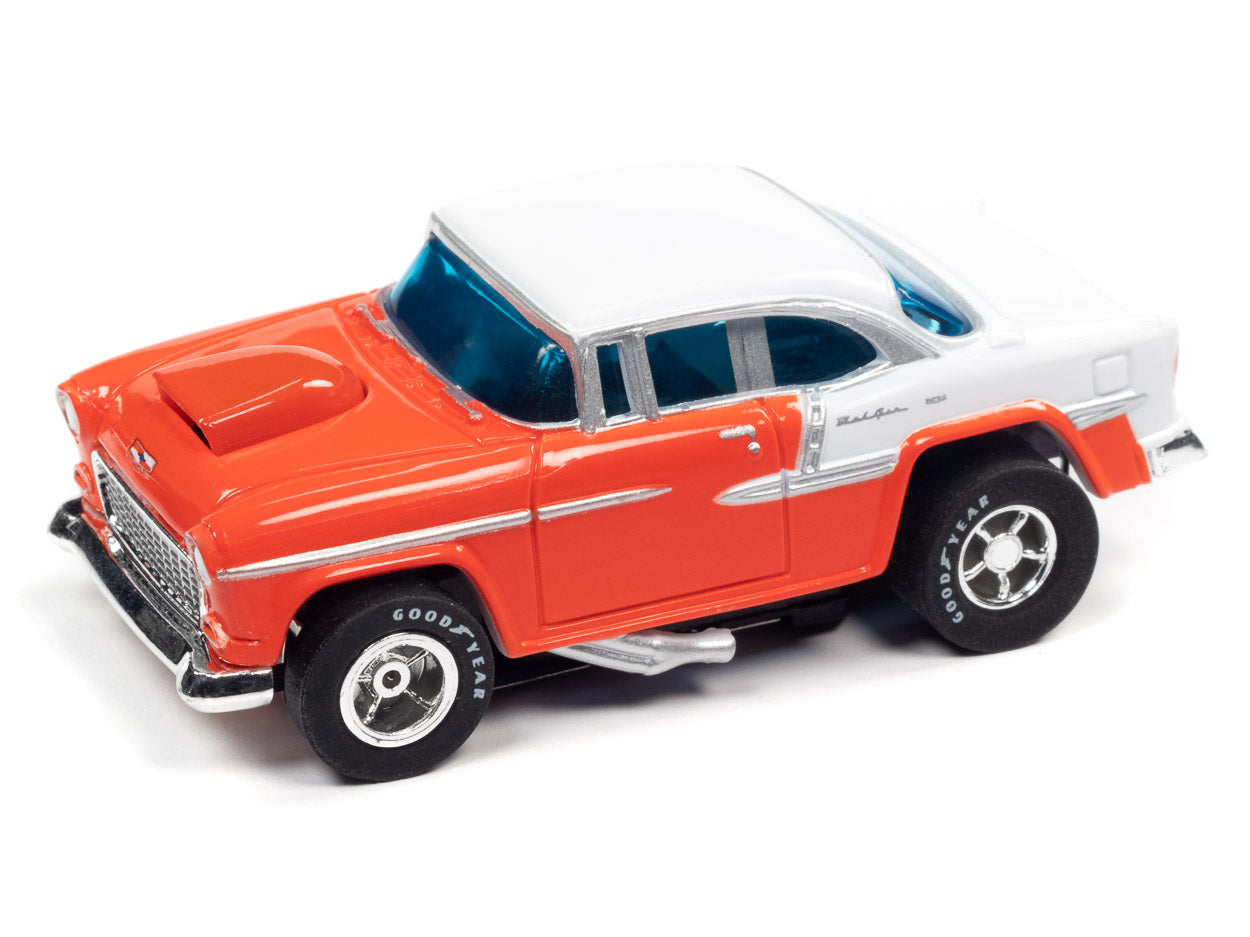 Auto World's Exclusive Classic Red & White 1955 Chevy Bel Air - CP7901