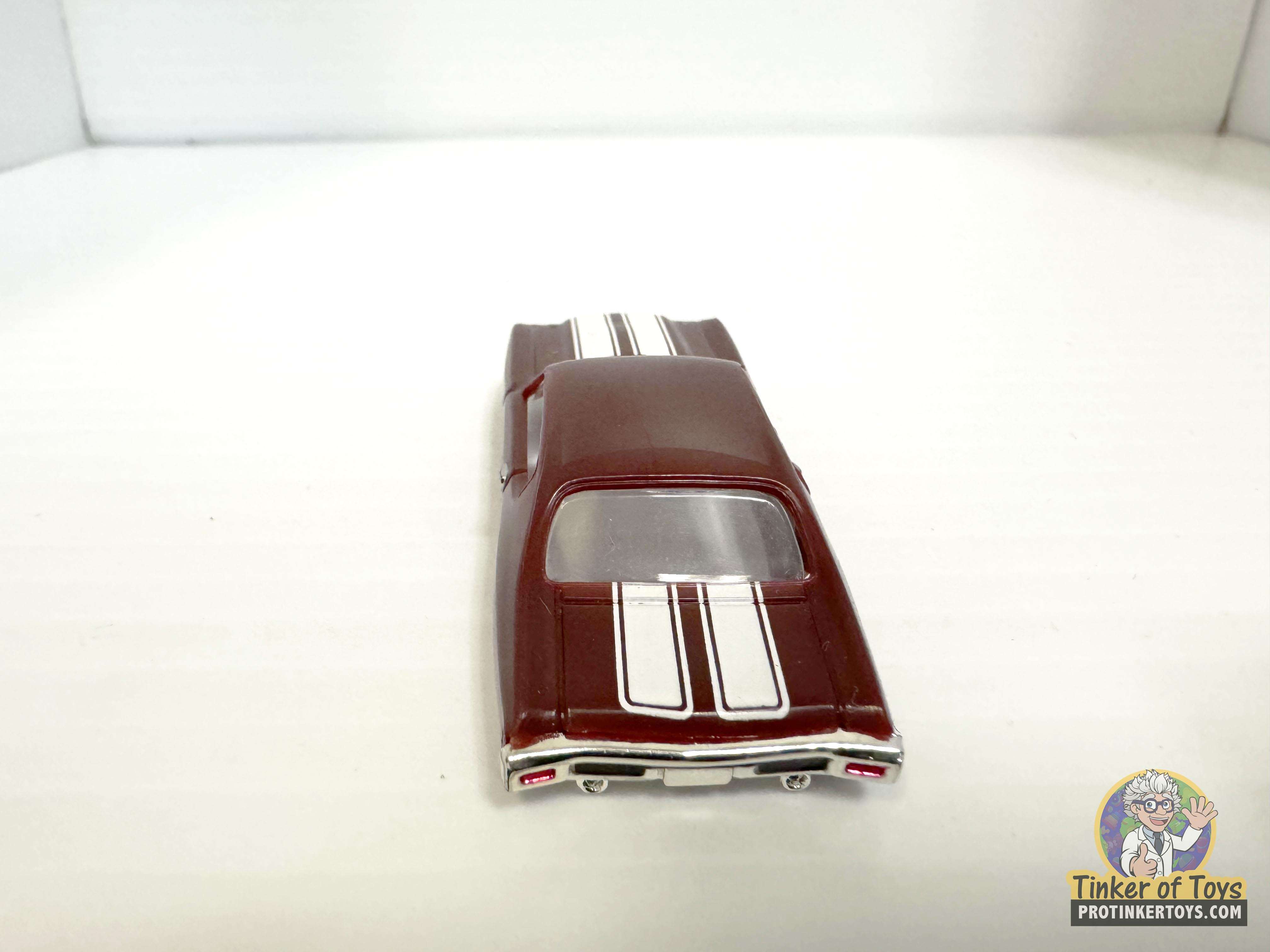 1970 Chevelle SS Maroon with White Stripes - A Stunning Slot Car by Model Motoring