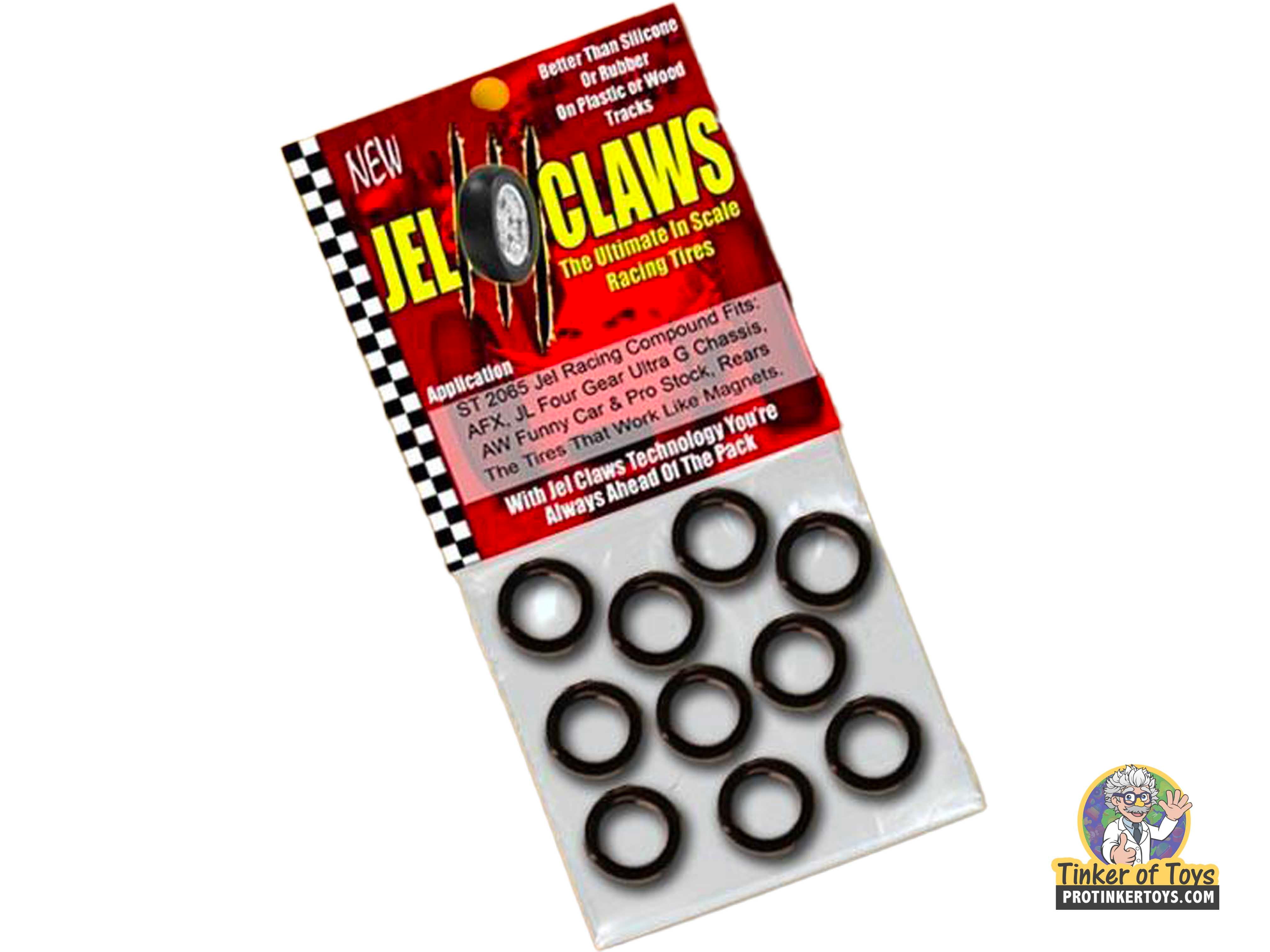 Jel Claws ST 2065-F 1:64 Scale Slot Car Tires - The Ultimate Racing Tires