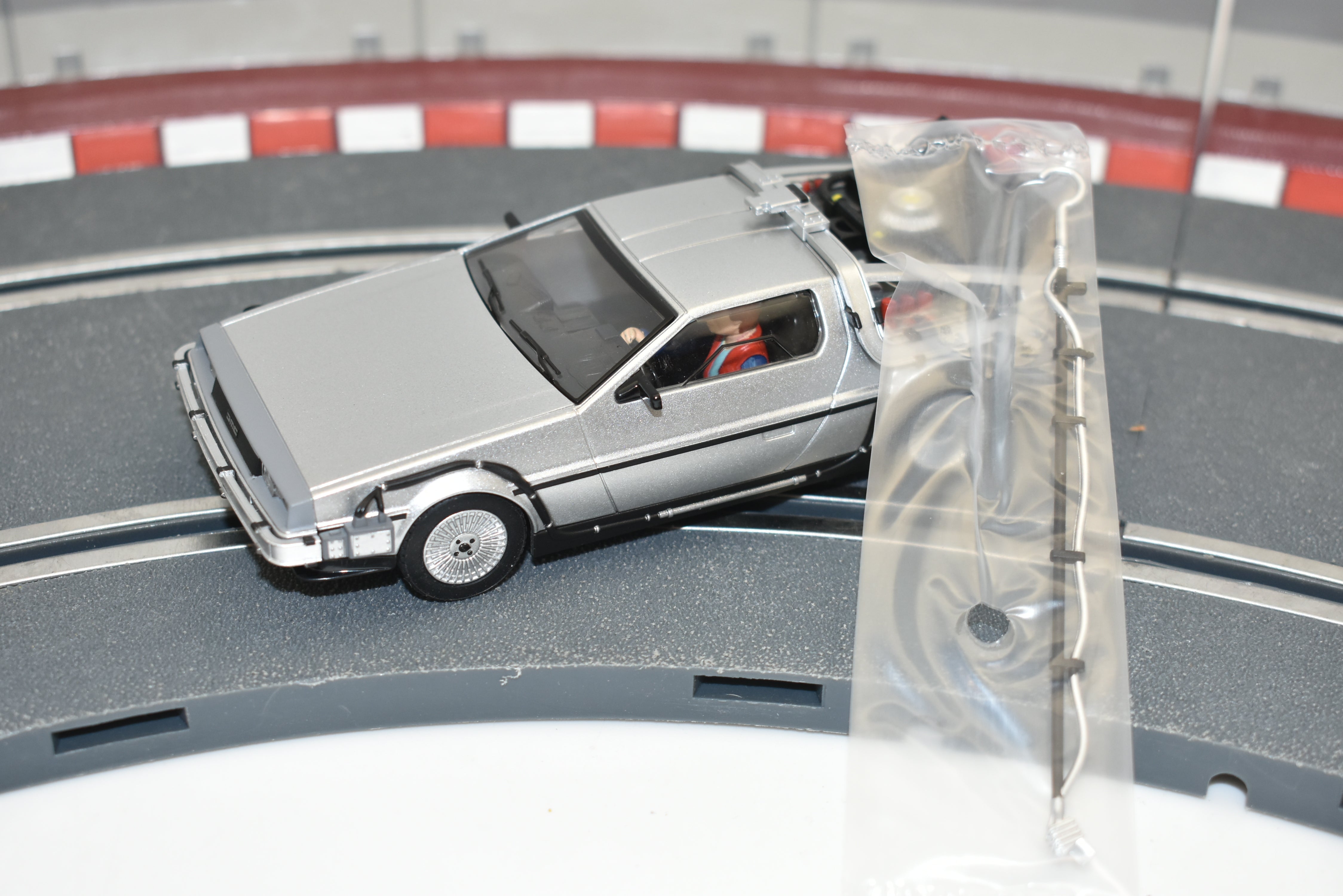 Back to the Future DeLorean Scalextric Slot Car - C4117