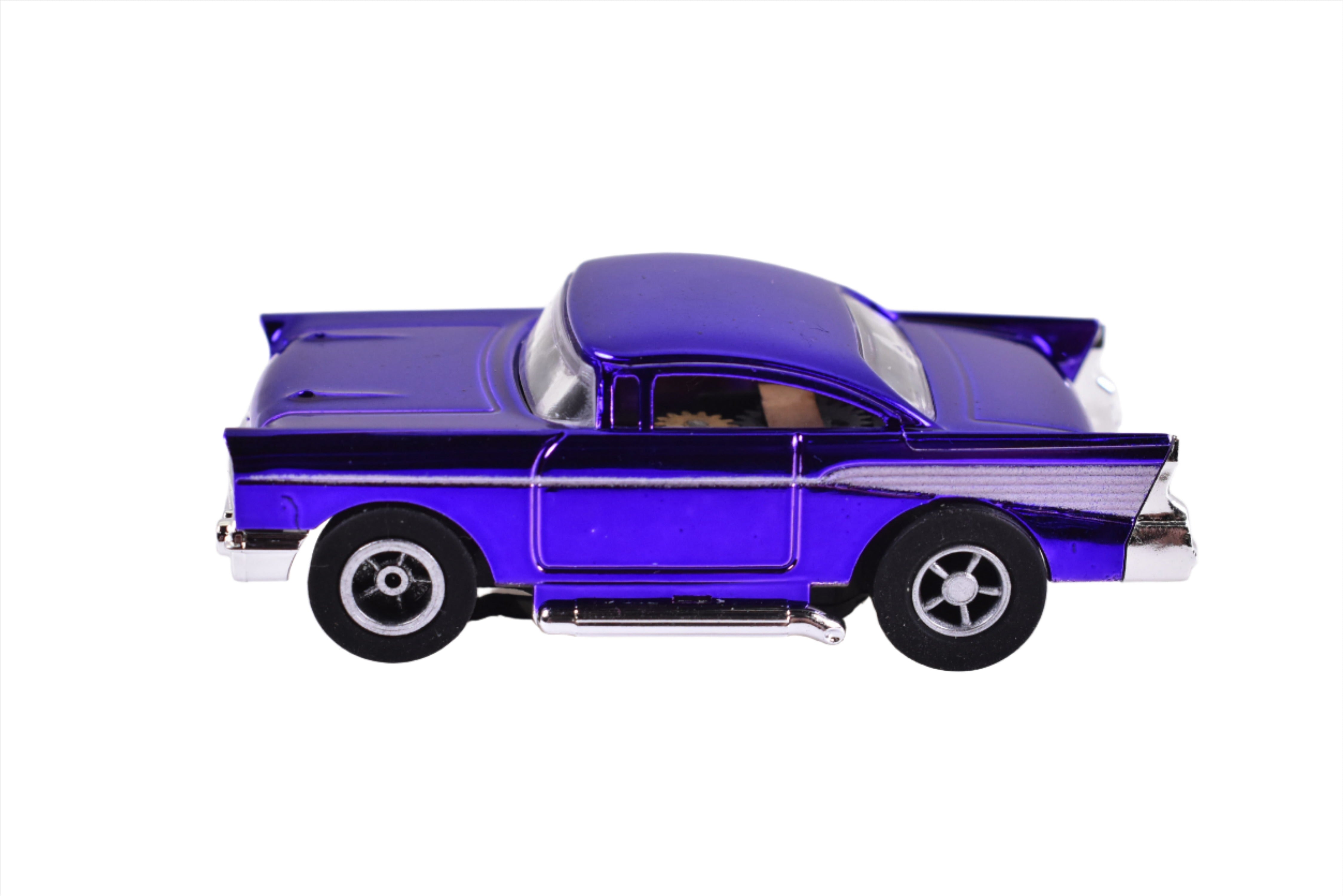 PTT/BB/AW 1957 Bel Air Chrome: Stunning Colors with AW Xtraction Chassis | 23000 | PTT/BB/AW