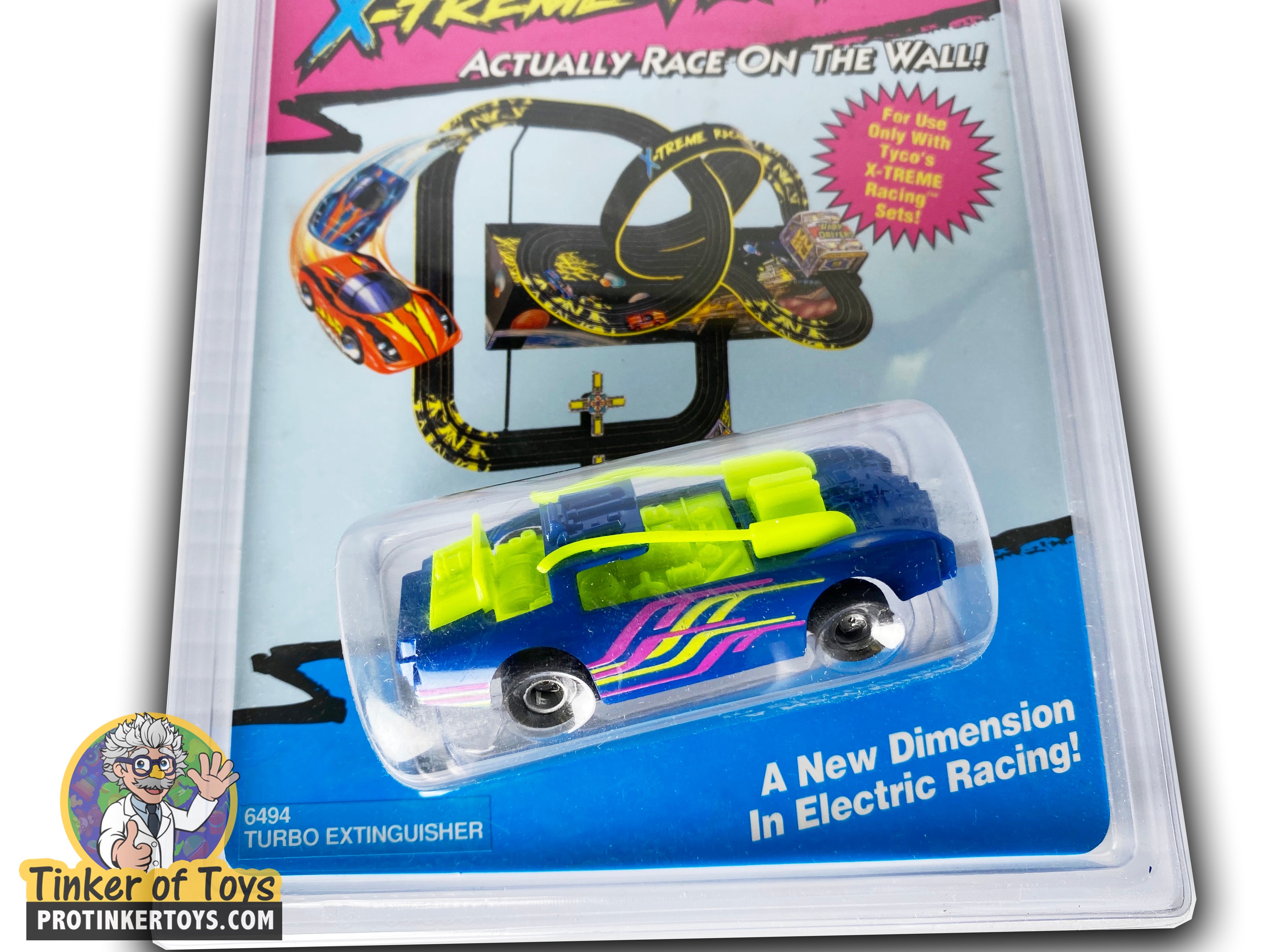 Tyco Turbo Extinguisher X-Treme Racing - The Ultimate Slot Car Thrill! | 6494