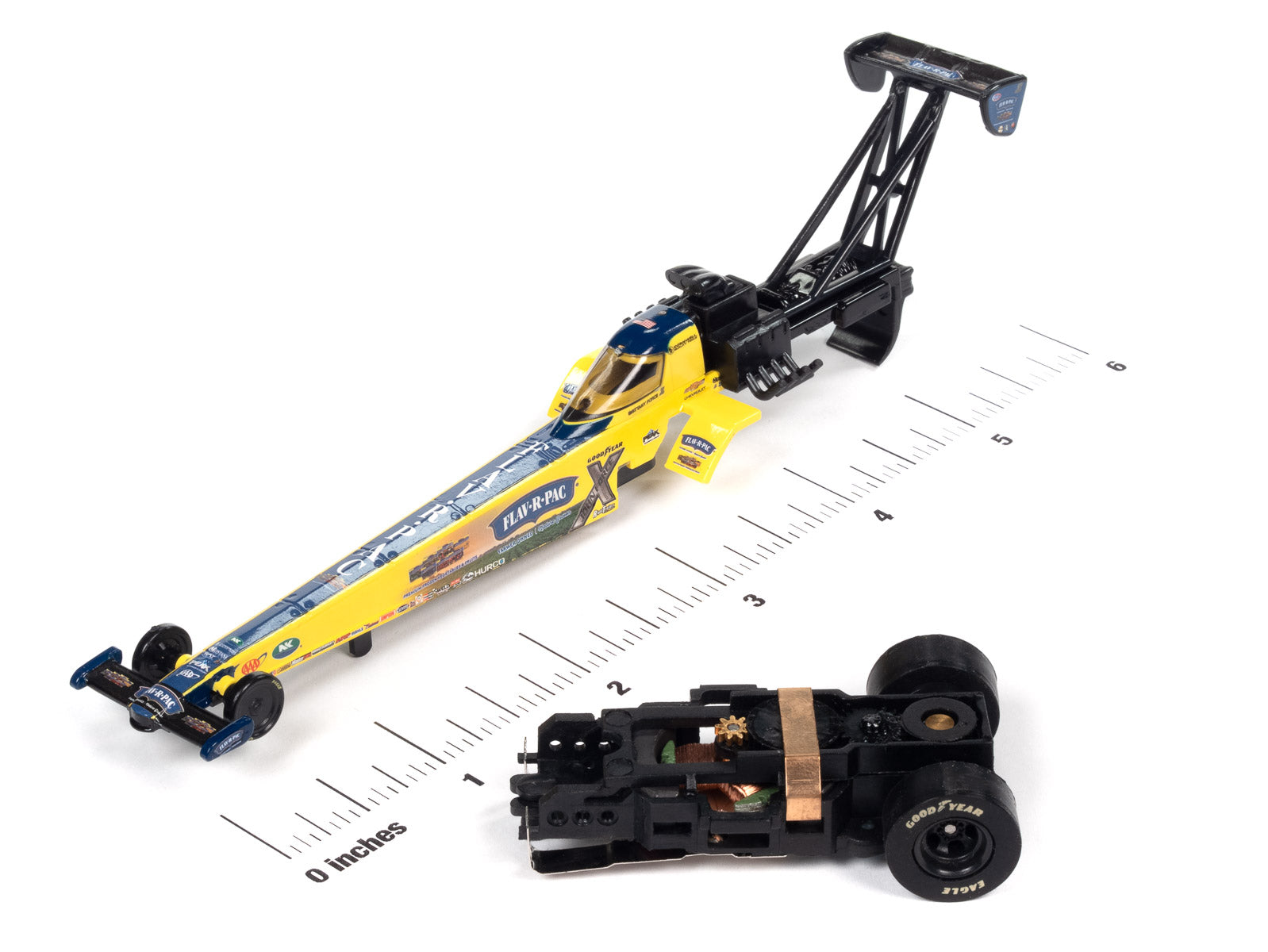 Auto World 4Gear NHRA Top Fuel Dragsters Slot Cars - SC398