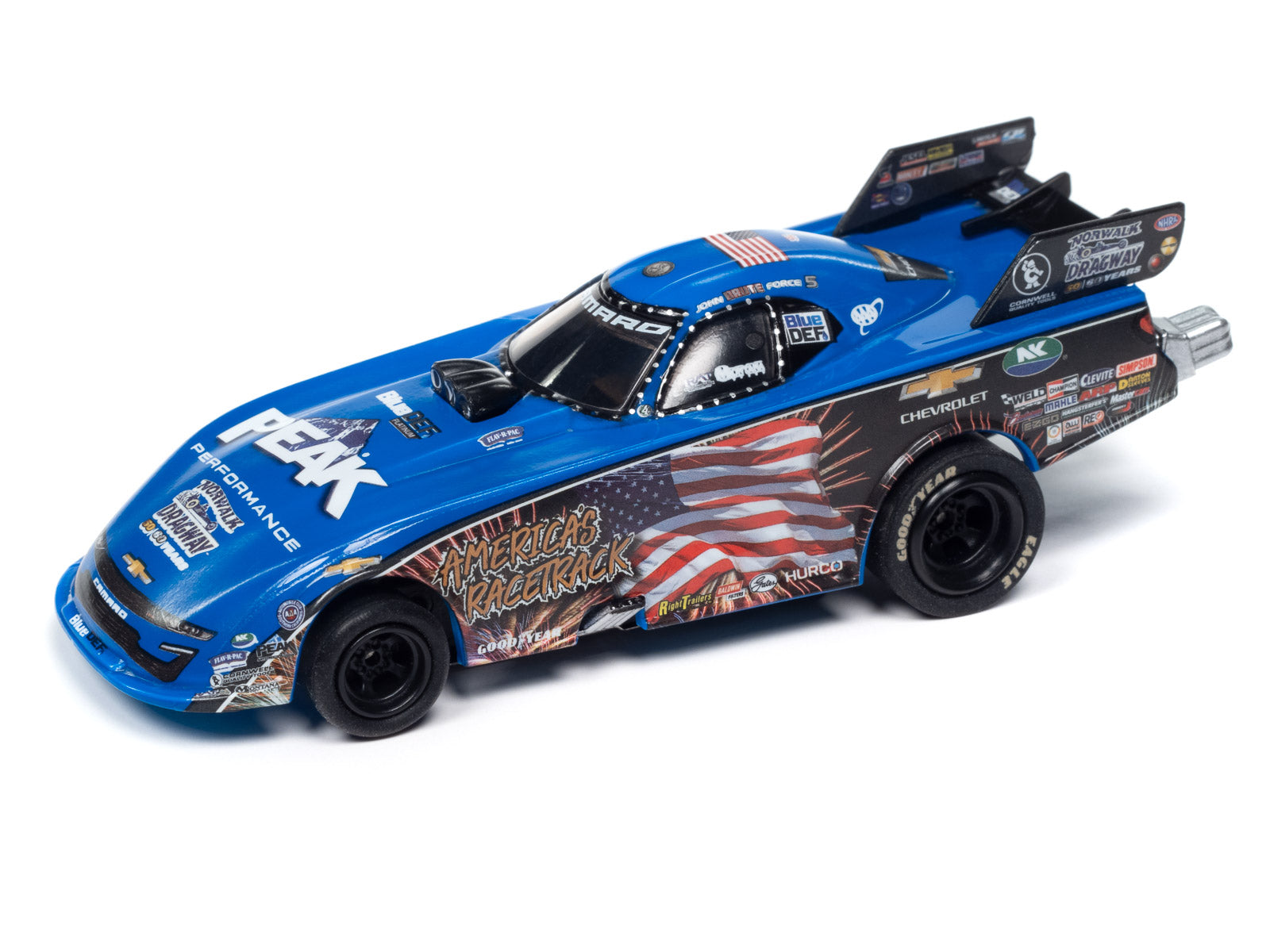 Don't Miss Out! 2024 4Gear Release 1 NHRA Funny Cars Set (All 4) by Auto World - SC405