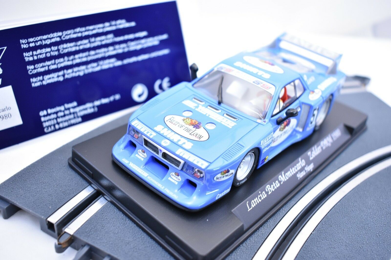 1980 Lancia Beta Montecarlo Zolder DRM - Fly Car GB35L - A Classic Racing Gem