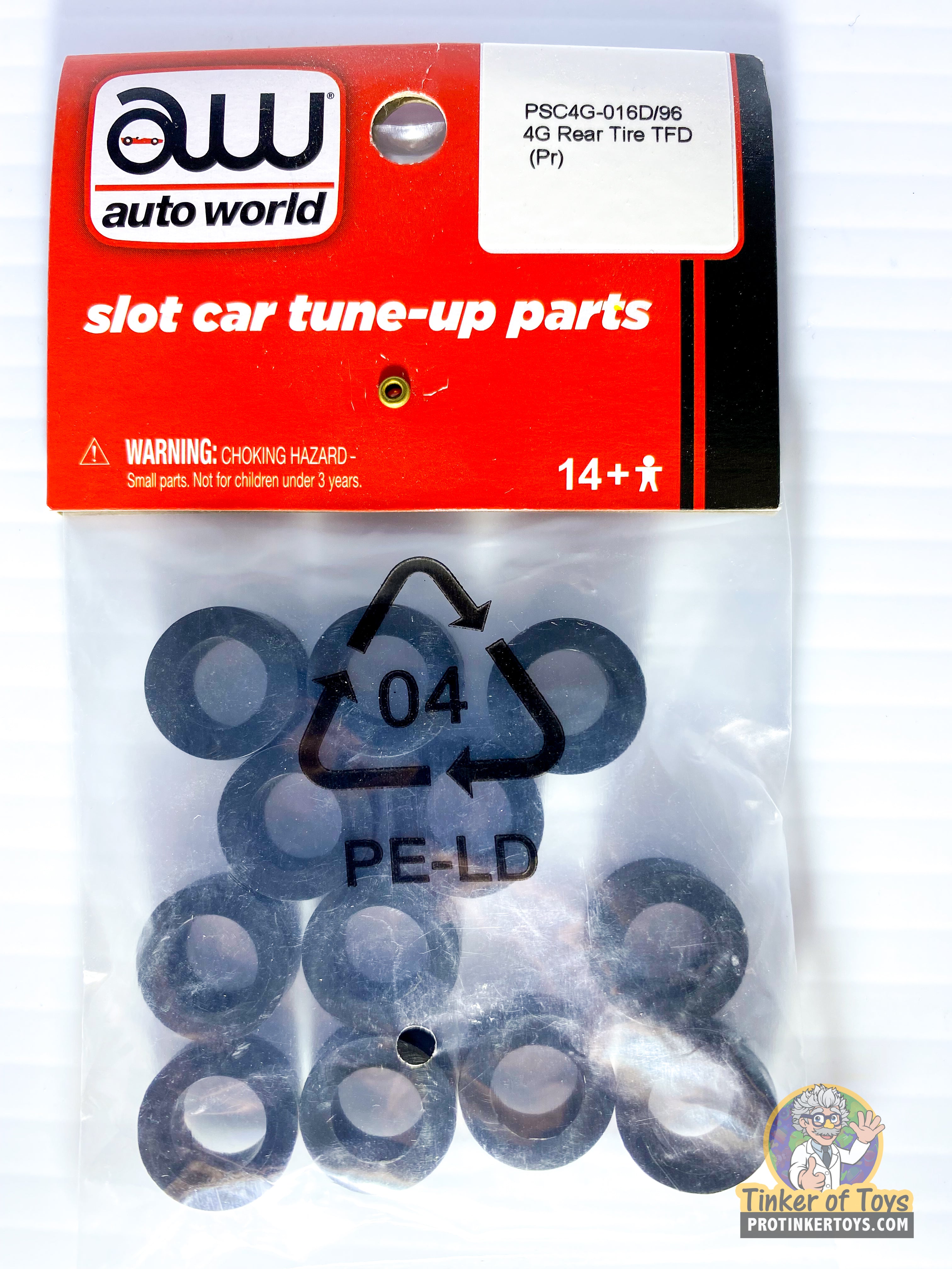 Auto World 4Gear Slot Car Chassis Parts Kit (PSC4G) - Rebuild & Tinker!