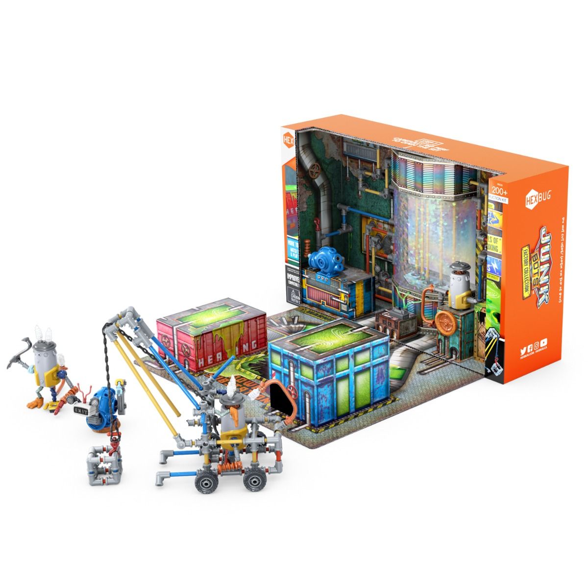 JunkBots Small Factory Habitat - Power Substation | HexBug 430-7797