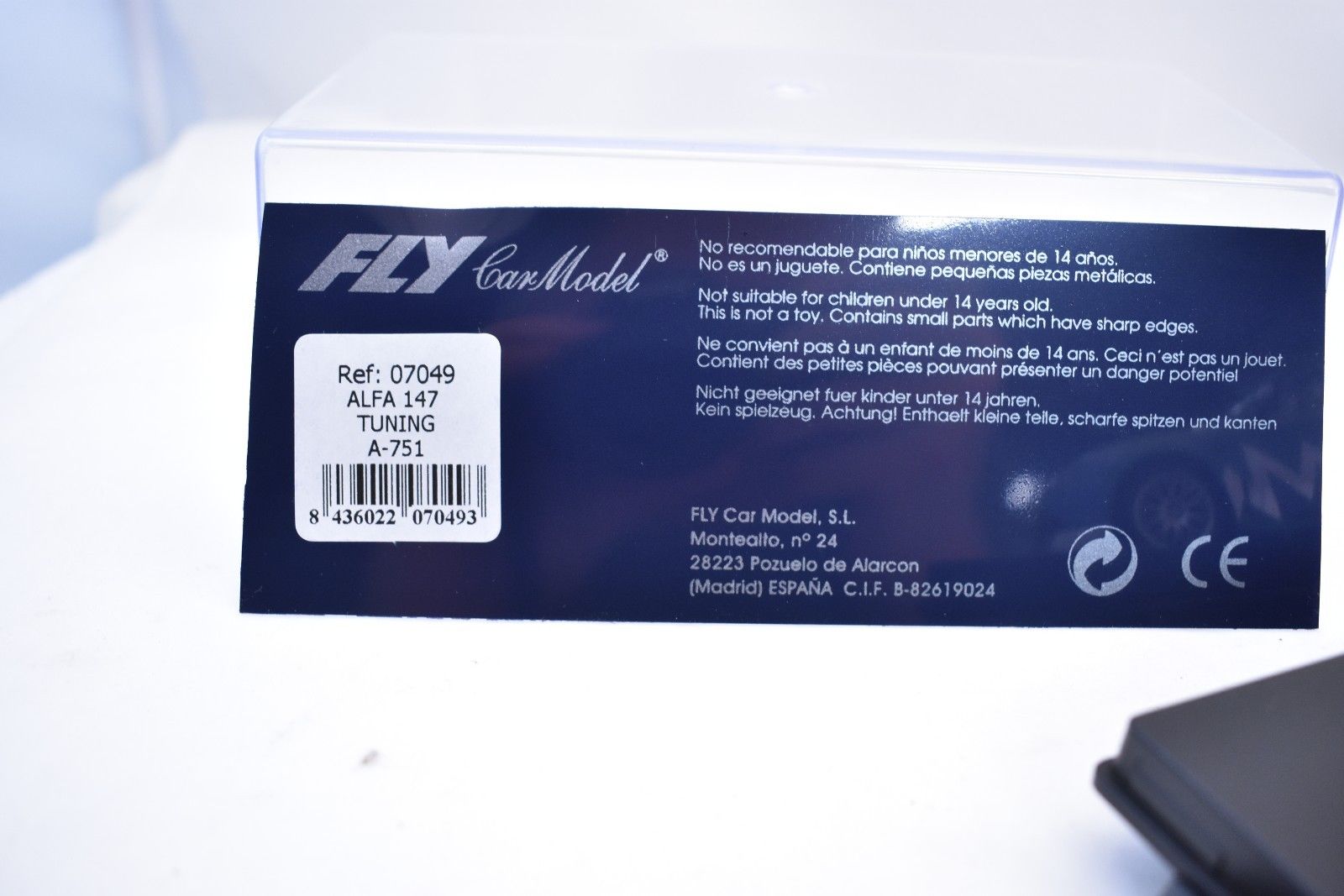 Alfa Romeo 147 GTA Tuning 07049 Fly Car - A Thrilling Slot Car Experience!