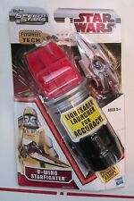 Hasbro Star Wars Speed Stars V Wing Starfighter with Flywheel Tech and Lightsaber
