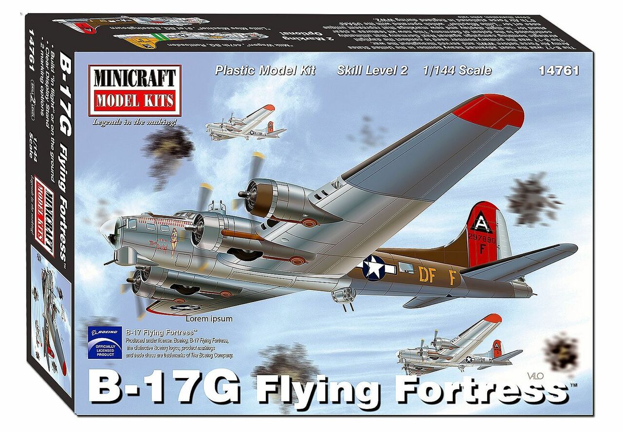 B-17G Flying Fortress 1/144 Scale Model by AMT - An Unmissable Collectible!