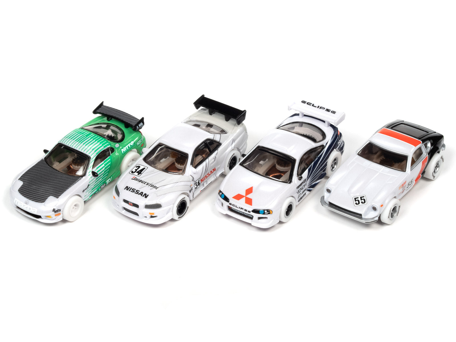 iWheels Auto World Import Heat - X-Traction - Release 29 | SC378: High - Speed Slot Cars