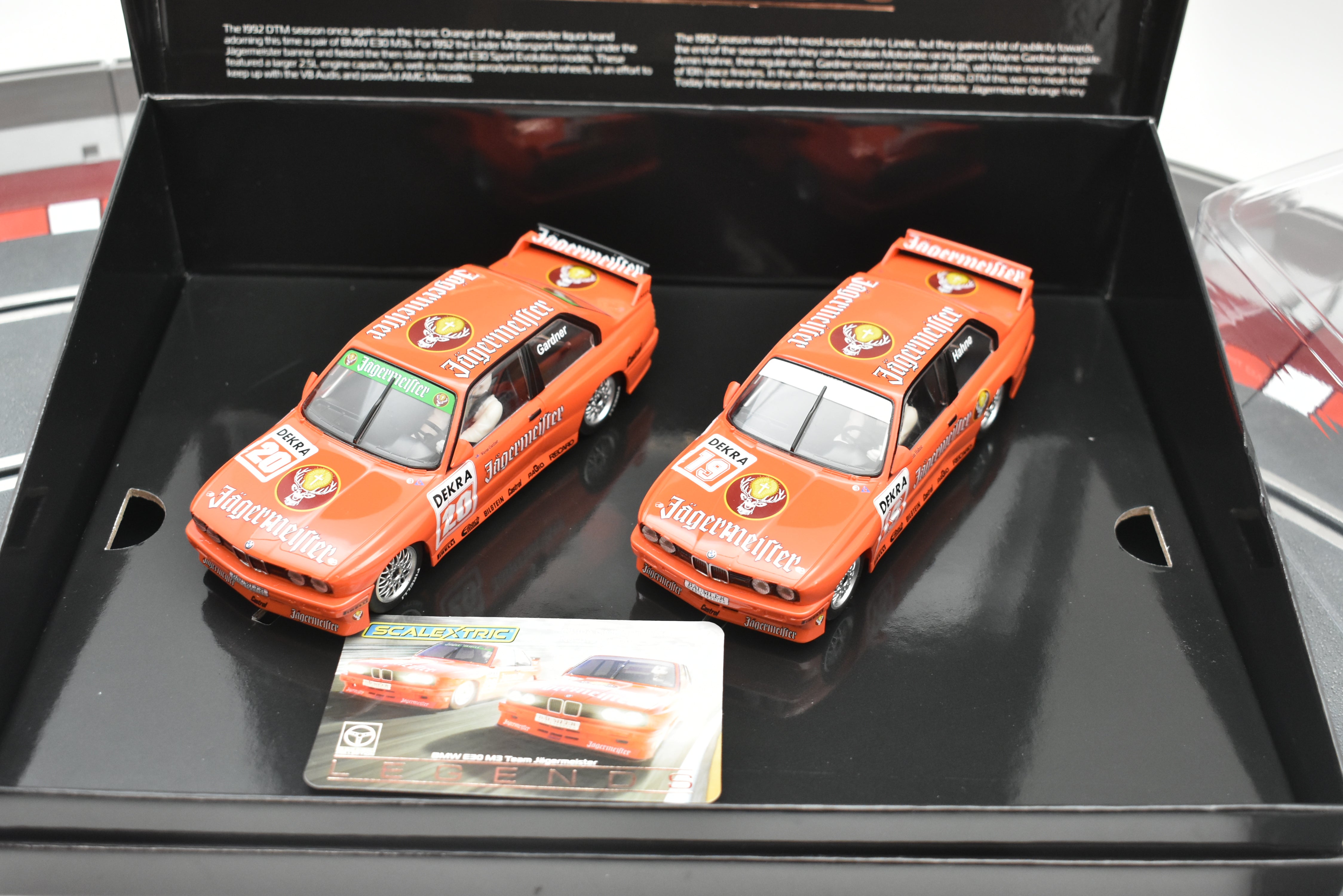 Scalextric BMW E30 M3 - Team Jagermeister Twin Pack | C4110A