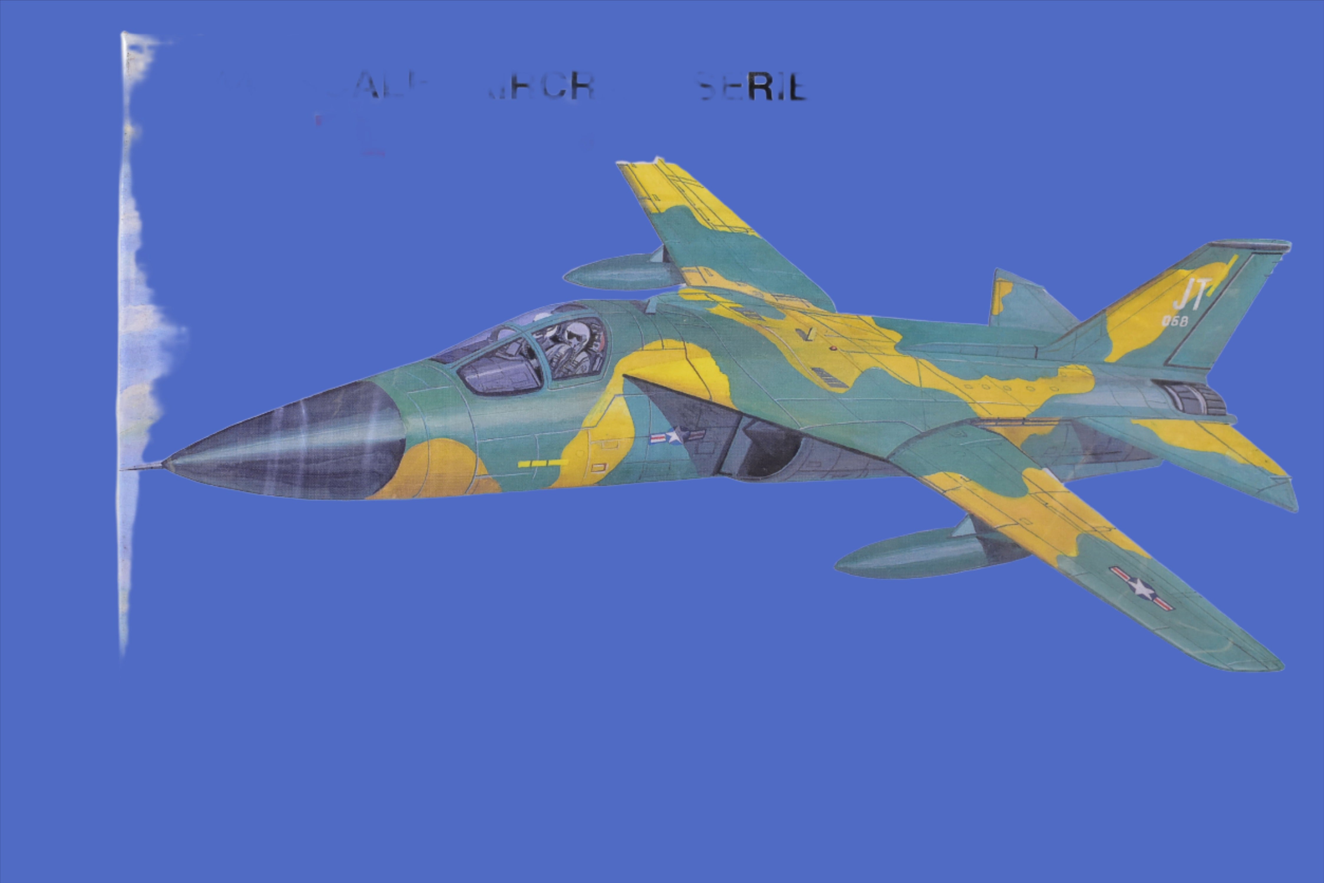 Second Chance AARDVARK F-111E 1/144 Scale Model - 80416 by MiniHobbyModels