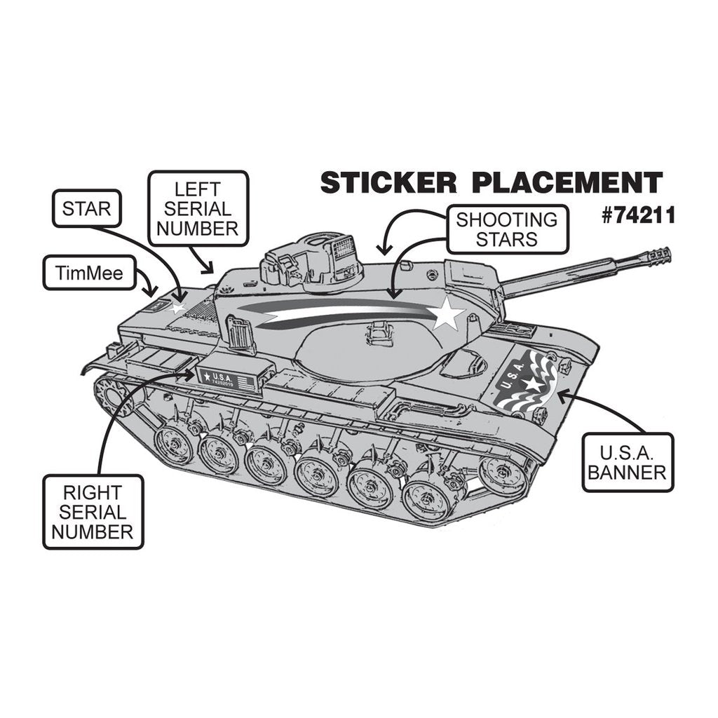 Tim Mee's Olive Green Dominator M60A2 Battle Tank - An Epic Playtime Essential!