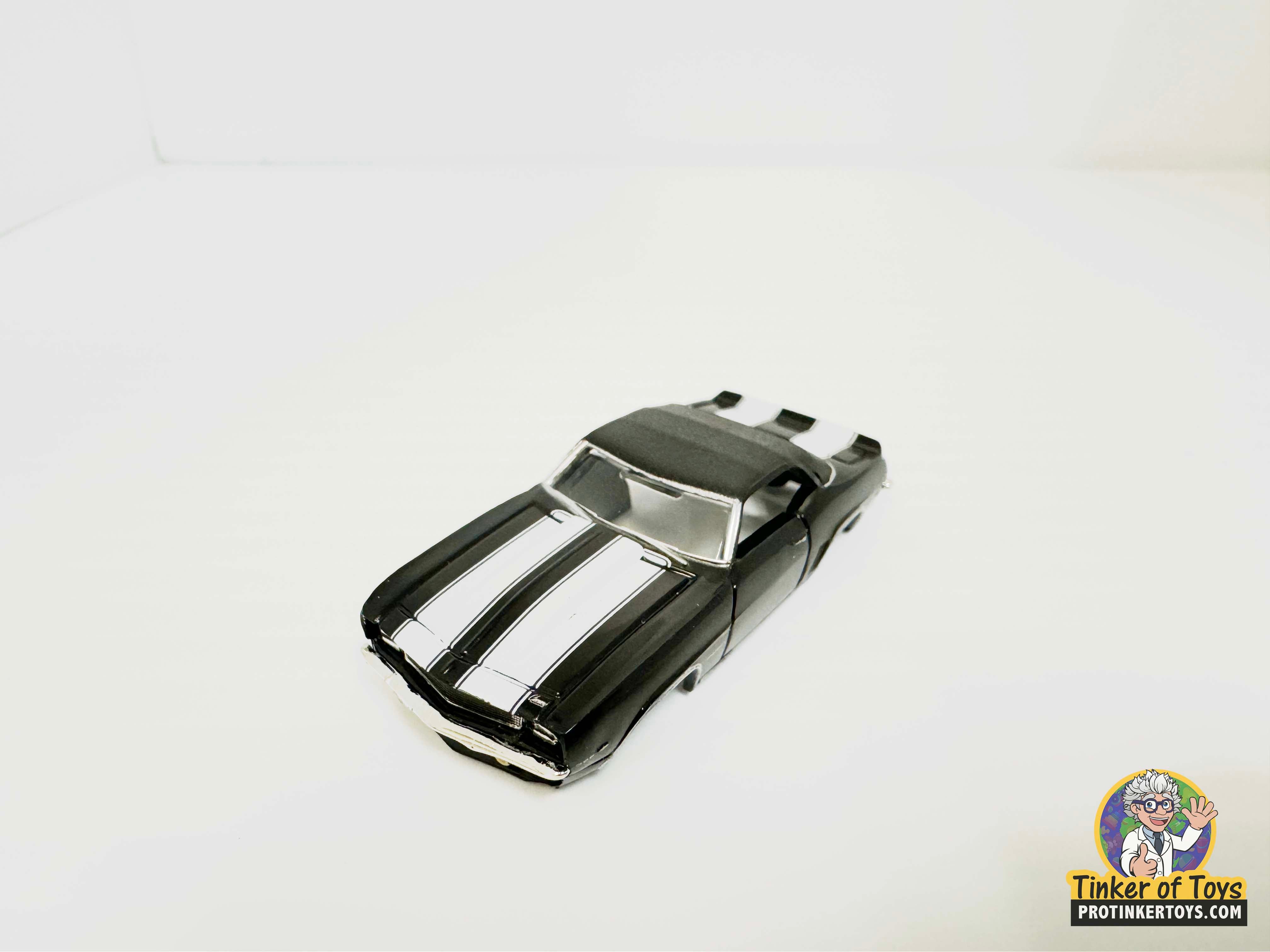 1969 Camaro RS Convertible with Black and White Stripes - Model Motoring MM07011