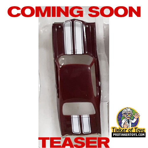 1970 Chevelle SS Maroon with White Stripes - A Stunning Slot Car by Model Motoring