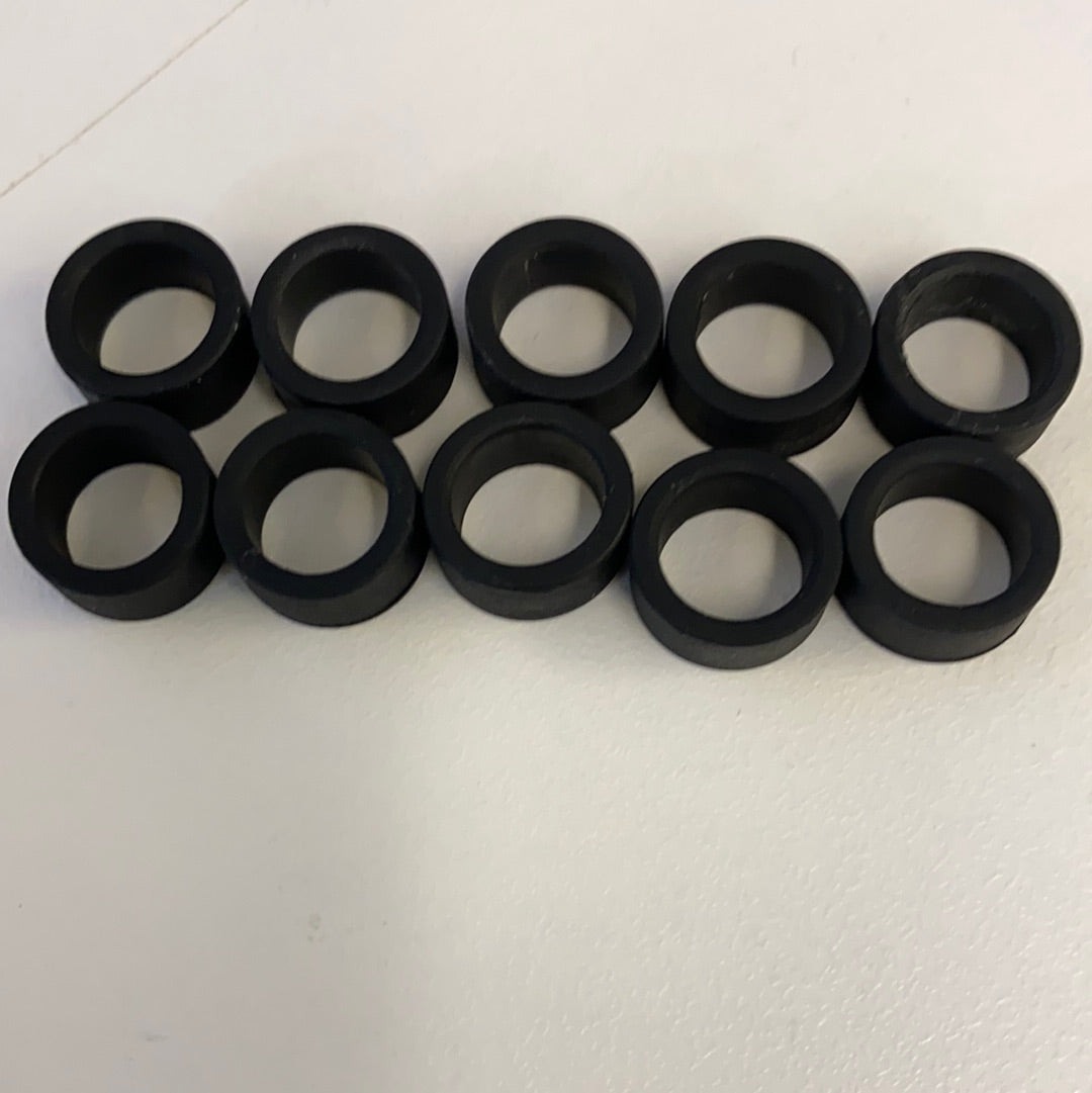 Auto World CP7909 - 4 Gear Slot Car Rear Tires (10 Pack) - Must-Have for Slot Car Enthusiasts!