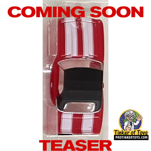 1969 Camaro RS Convertible with Red & White Stripes - Model Motoring Slot Car