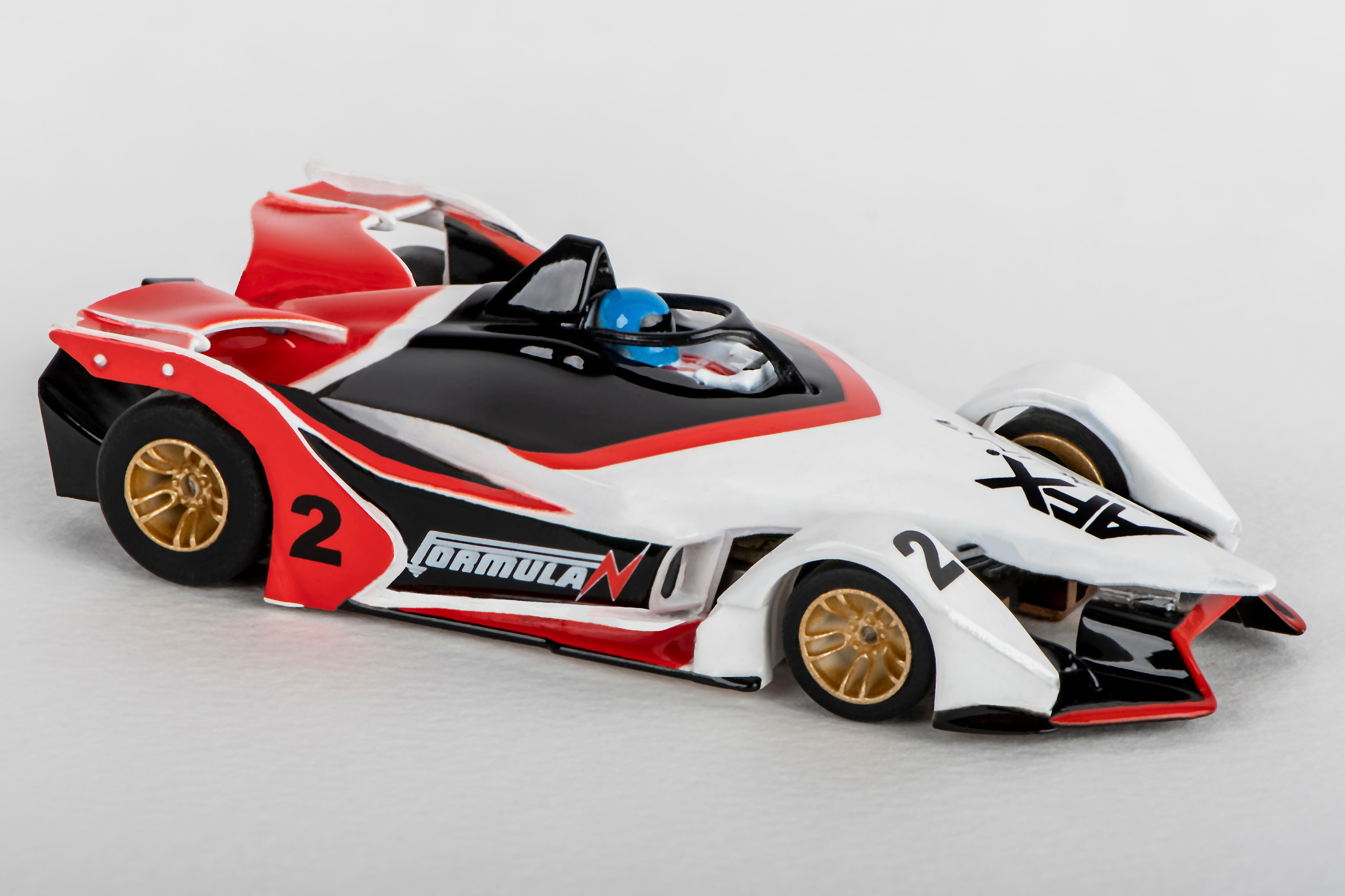Mega G+ Formula N in Stunning Black, Red, and White | 22015 | AFX/Racemasters