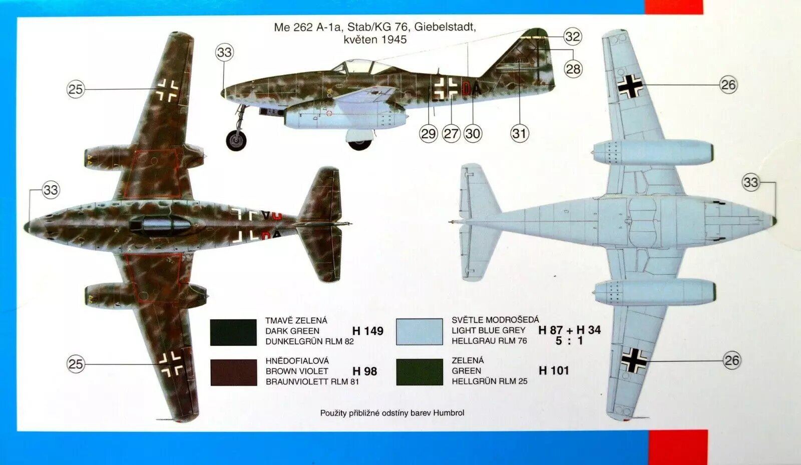 Second Chance: Exciting Messerschmitt Me 262 A - 1a 0864 SMER