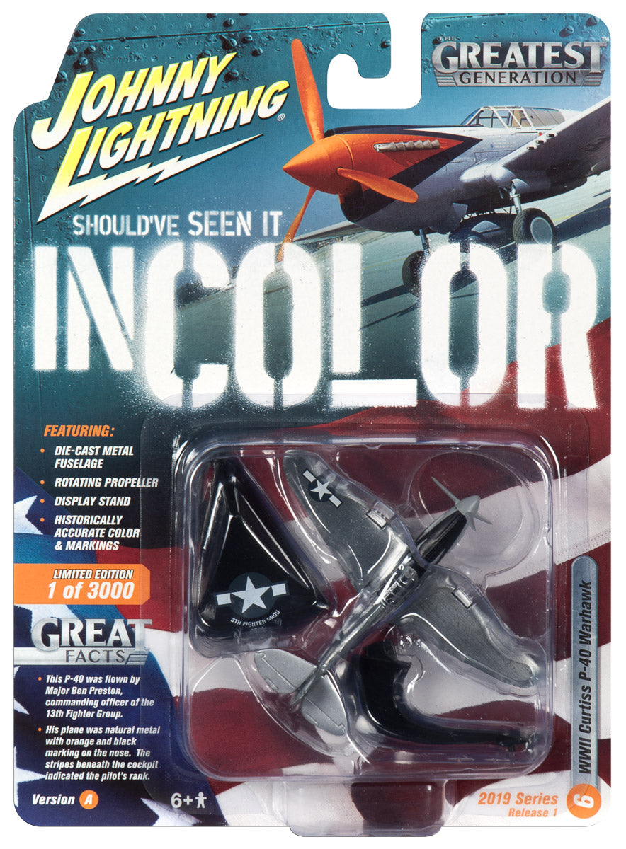 Johnny Lightning: The Greatest Generation 2019 Release 1 - See WWII & Korean War in Color!