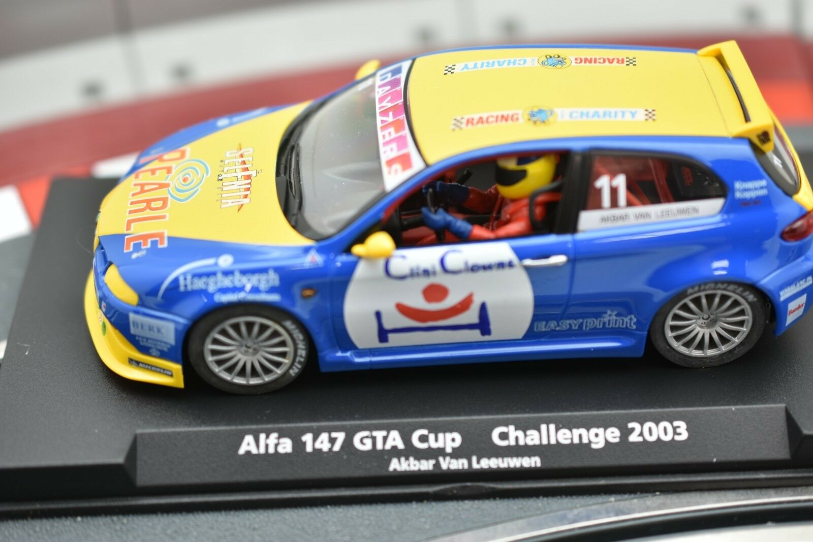 Alfa 147 GTA Cup Challenge 2003 Fly Slot Car - A Thrilling 1/32 Scale Racer!
