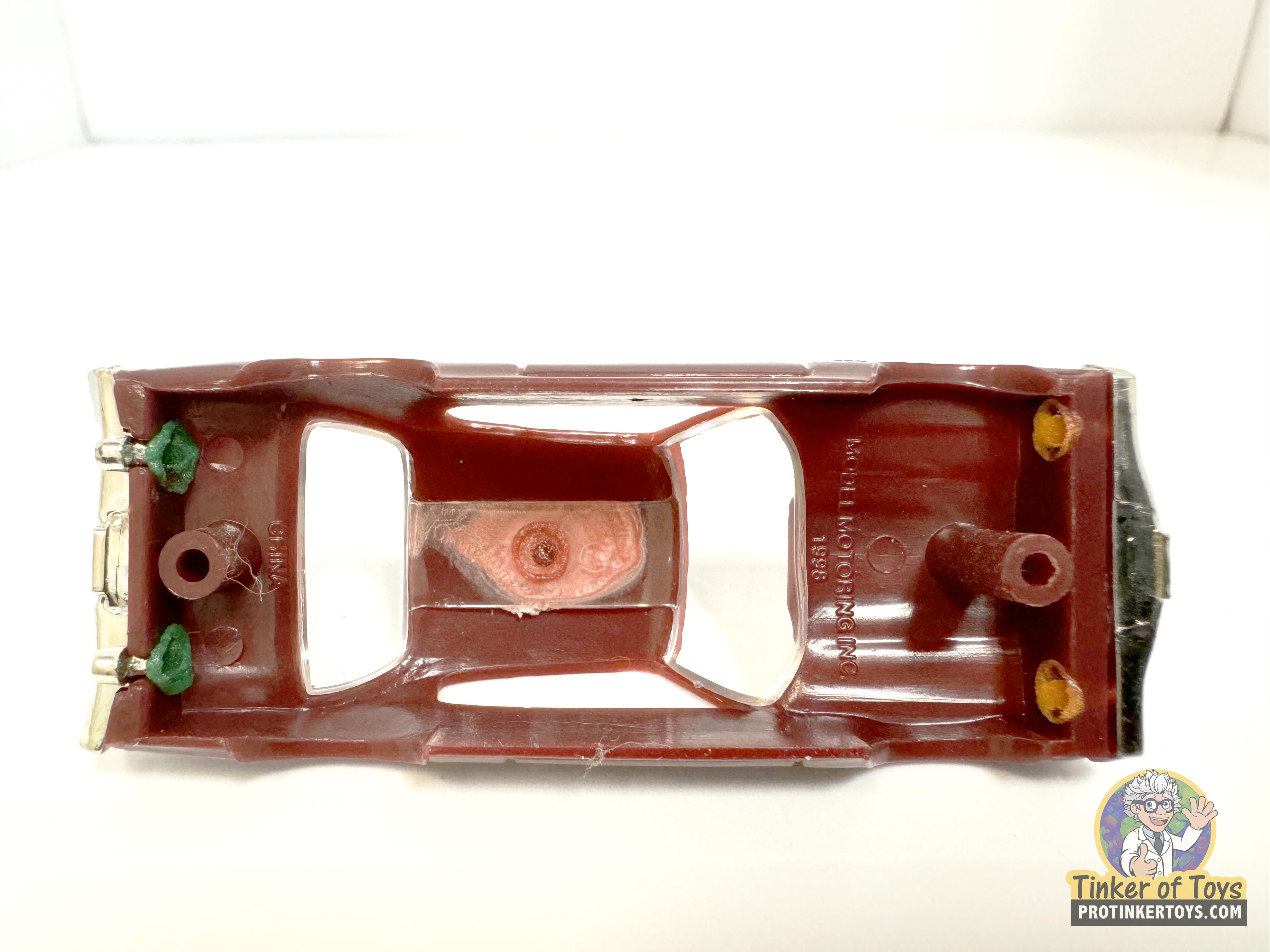 1970 Chevelle SS Maroon with White Stripes - A Stunning Slot Car by Model Motoring